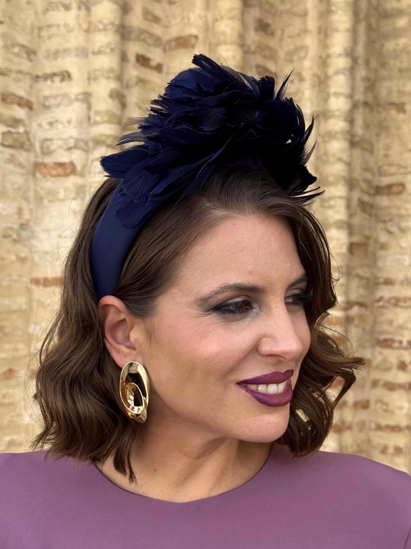 Diadema Aracena Azul Marino