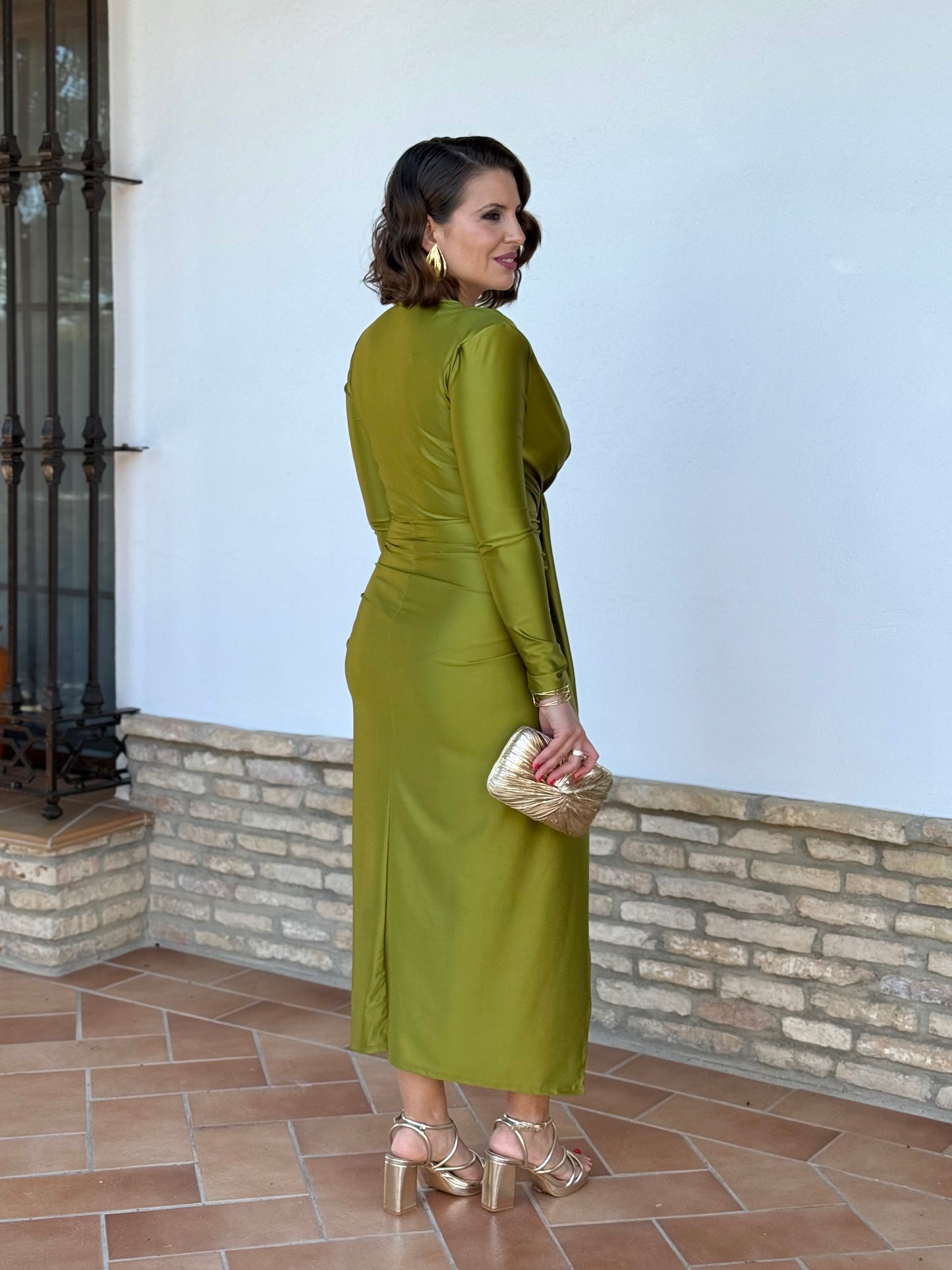 Vestido Galena Oliva