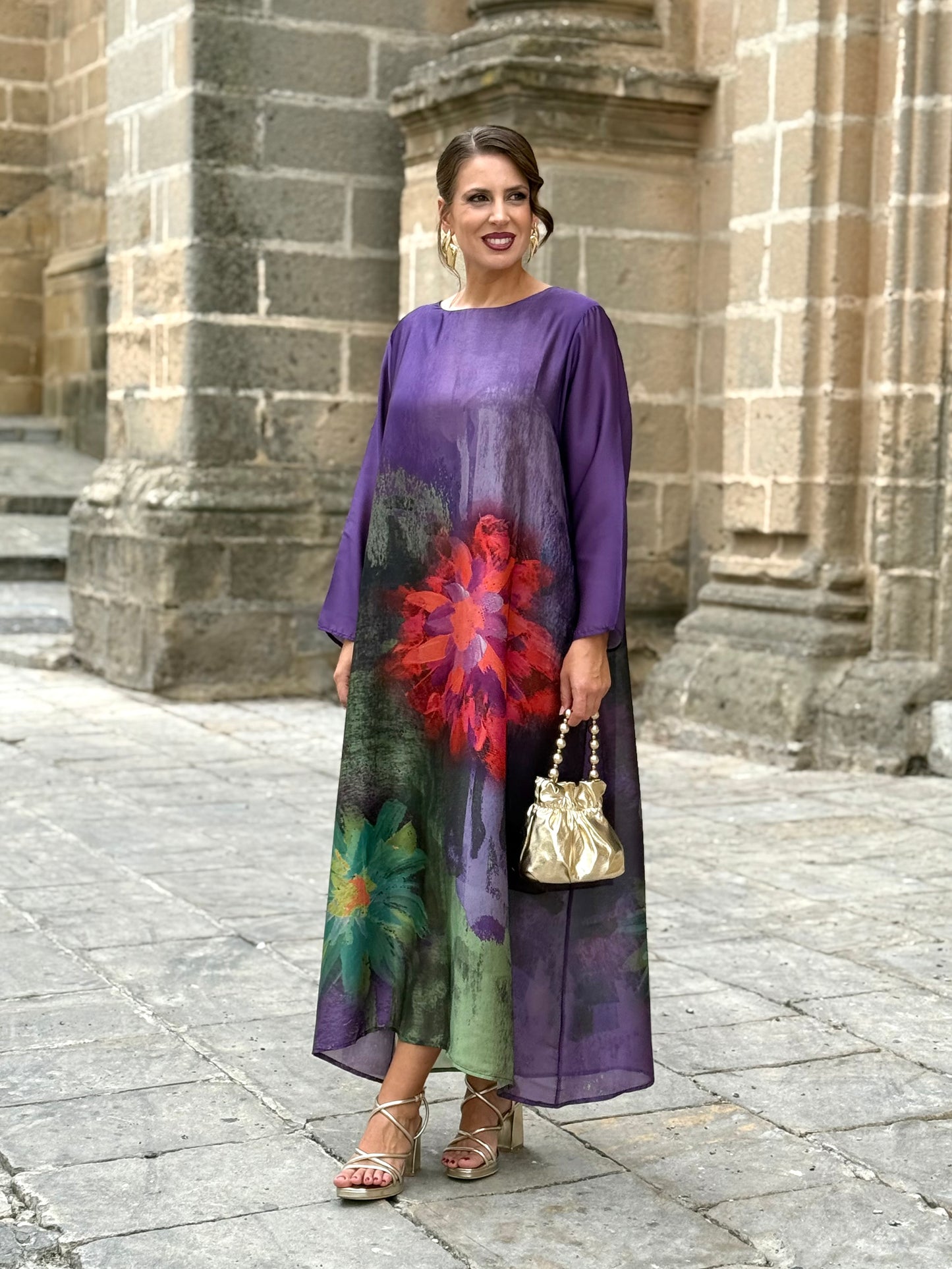 Vestido Gardenia Morado
