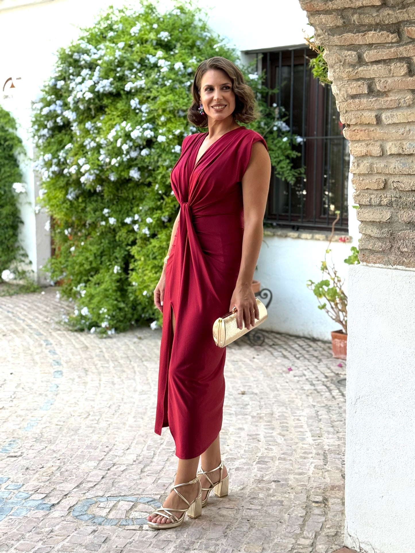 Vestido Perla Granate