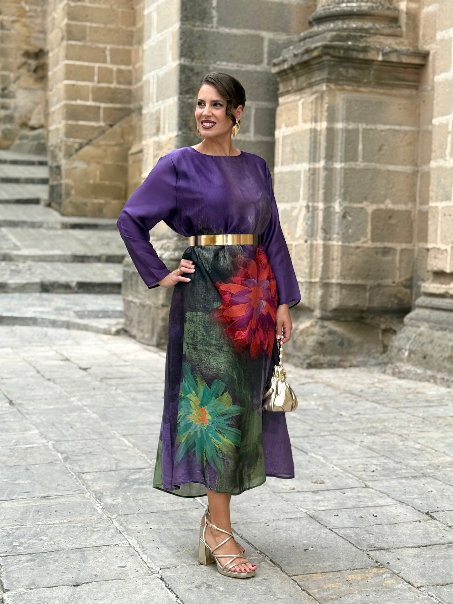 Vestido Gardenia Morado