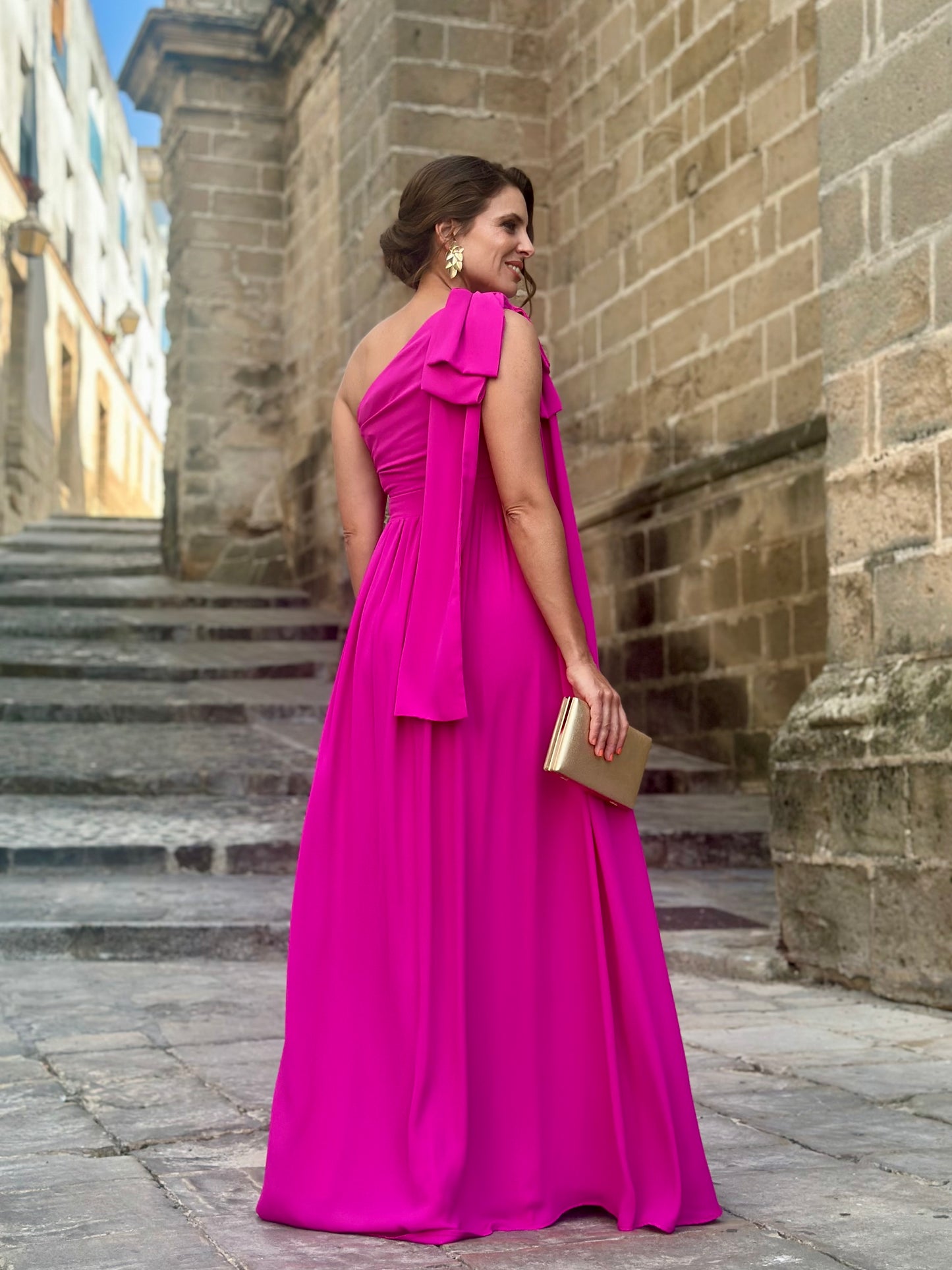 Vestido Lía Buganvilla