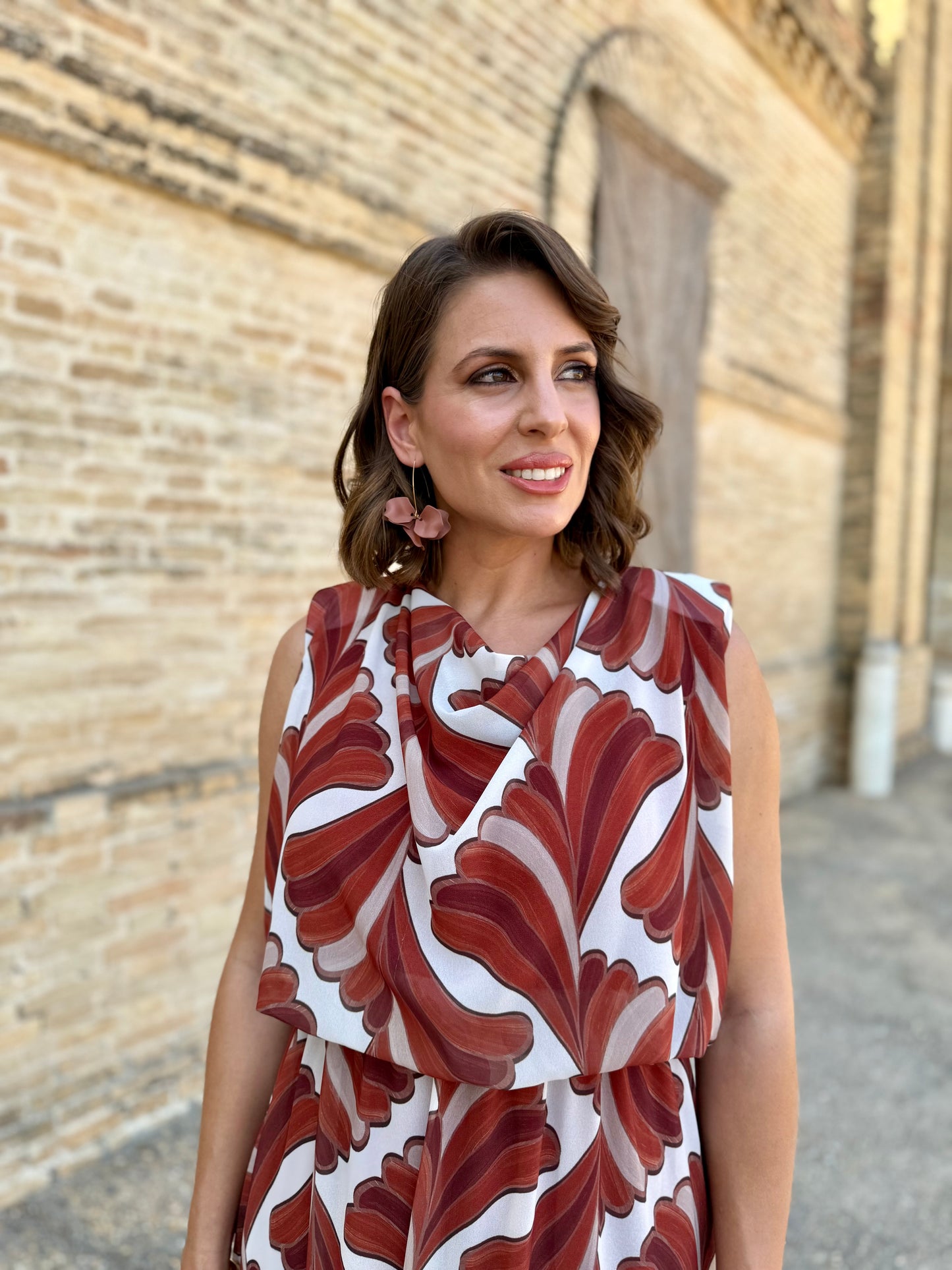 Vestido Oriana Teja