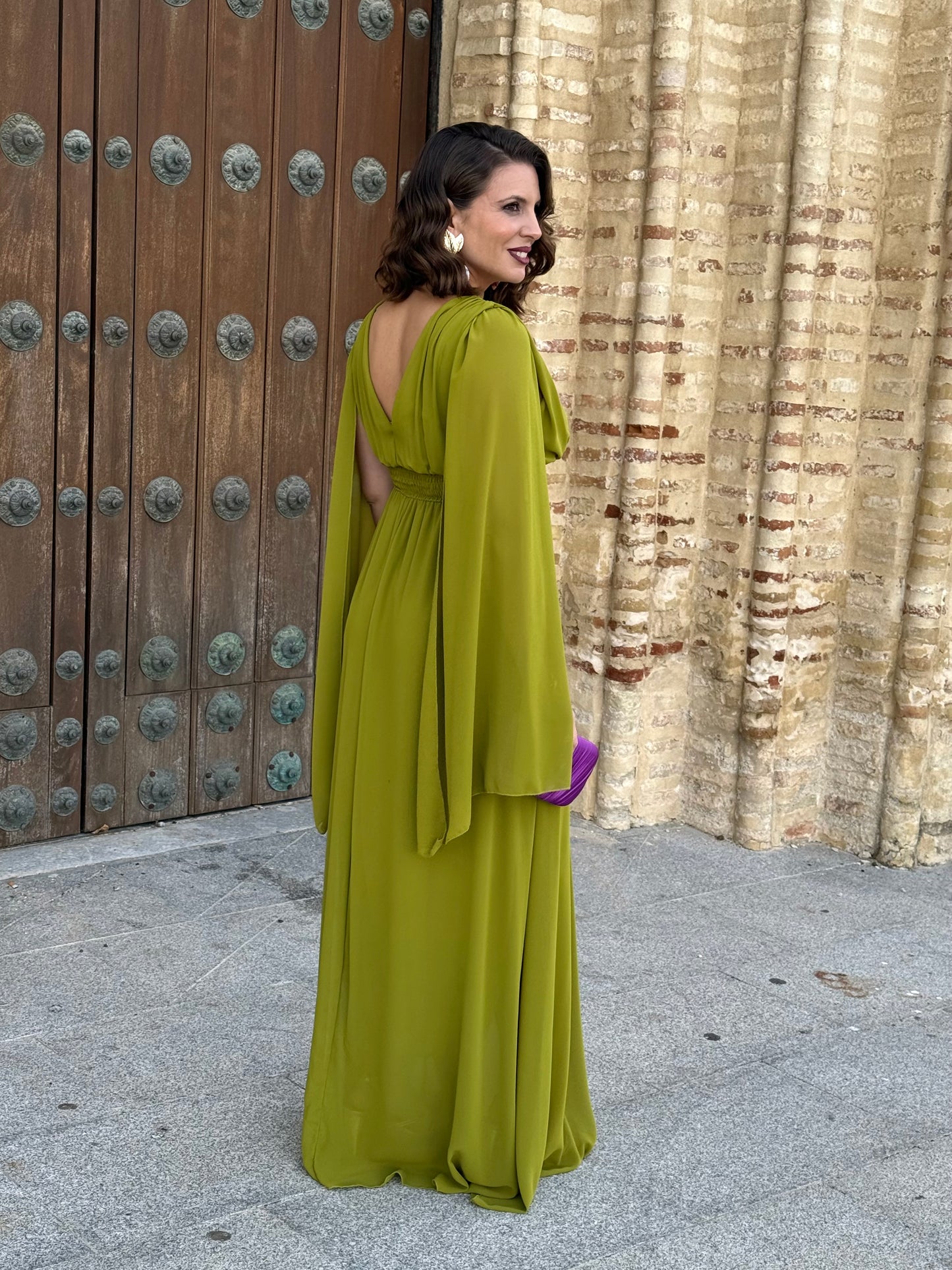 Vestido Antonela Pistacho