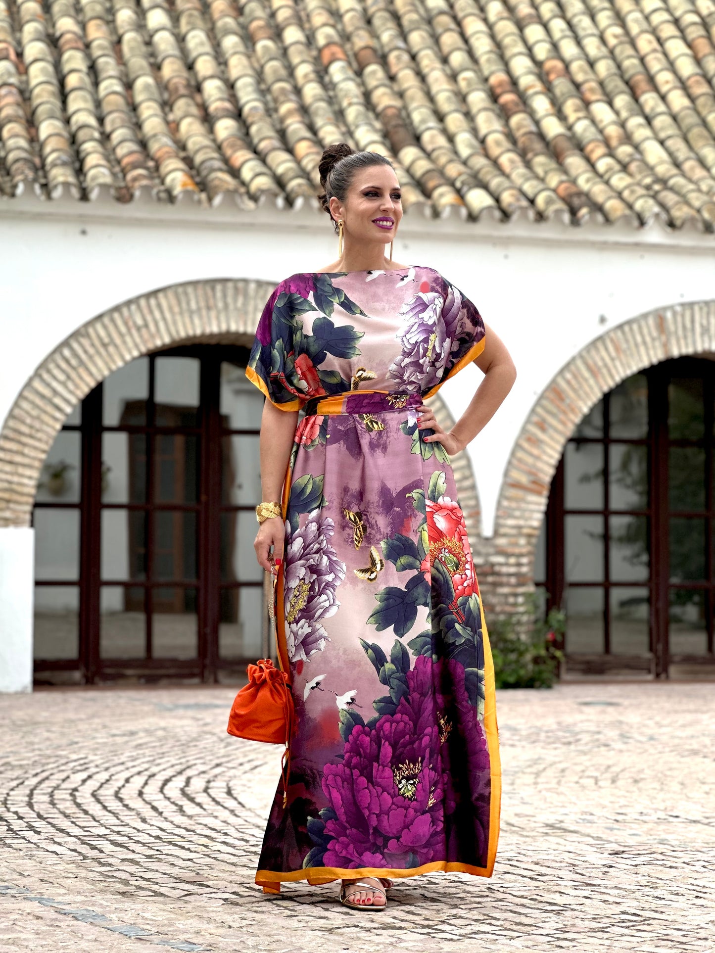 Vestido Elvira Morado