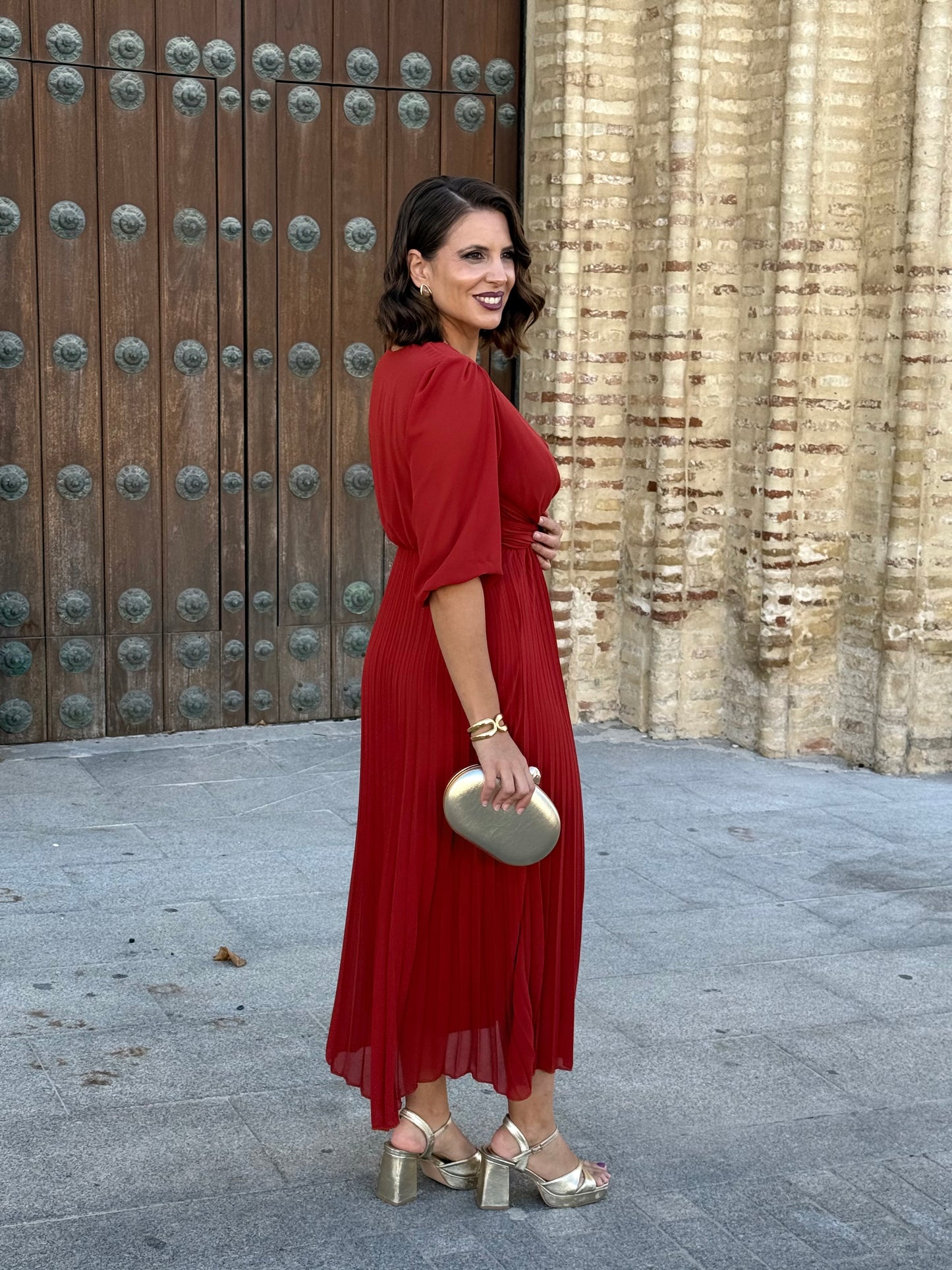Vestido Amira Teja