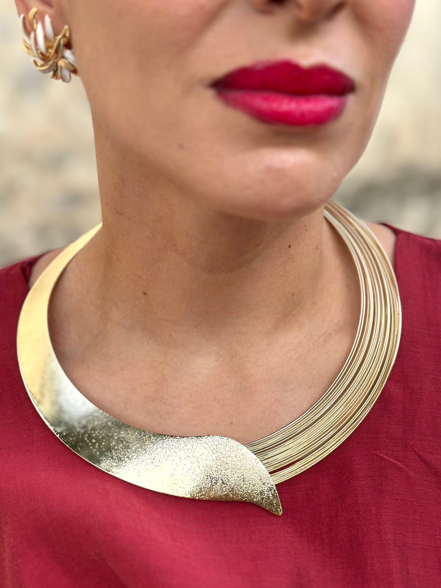 Choker Laika Dorado