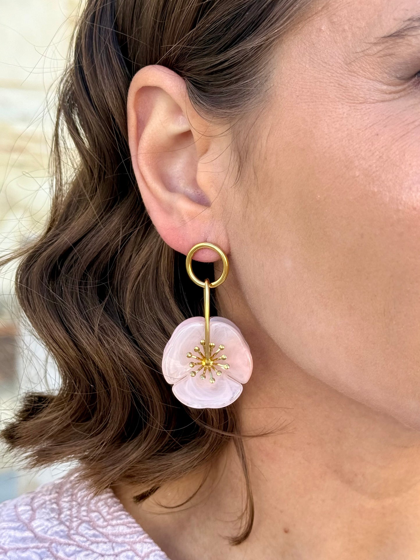 Pendientes Sueño Rosa