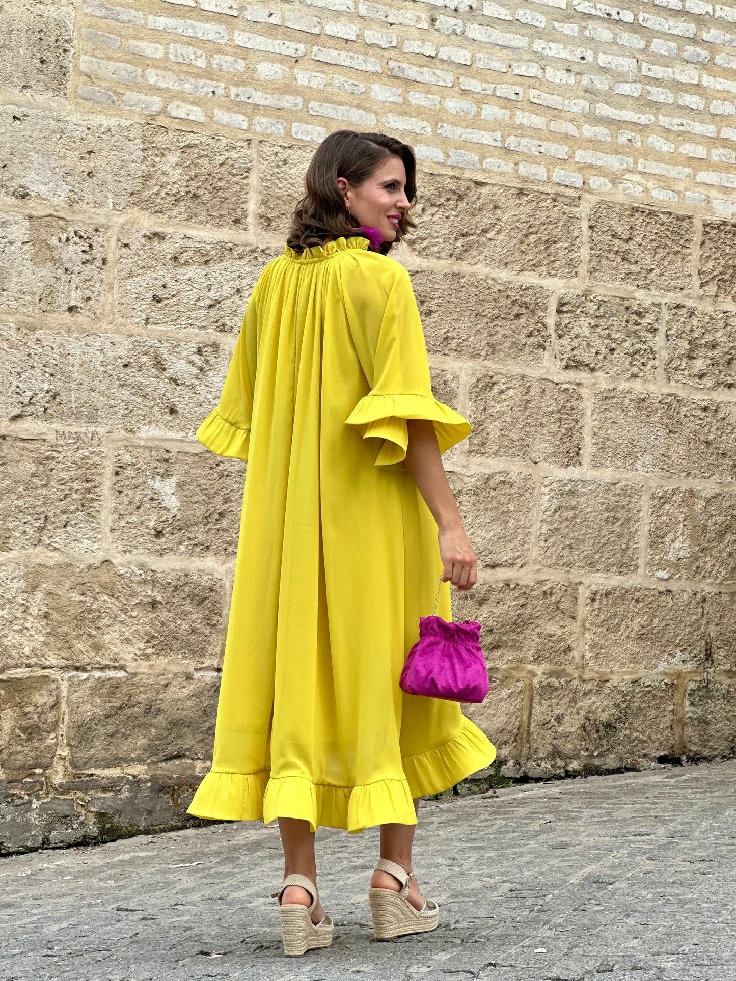 Vestido Casandra Amarillo