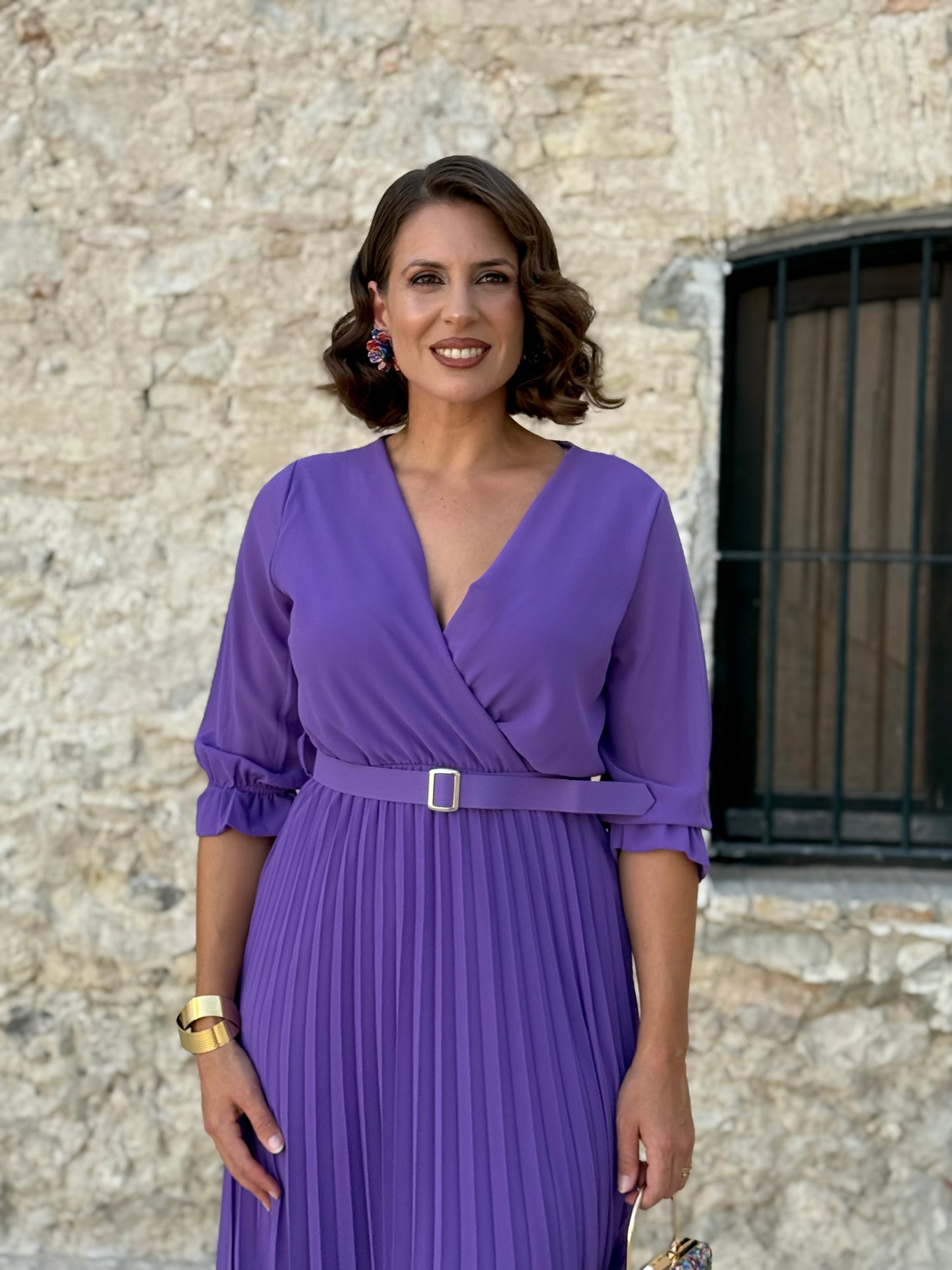Vestido Harmonía Morado