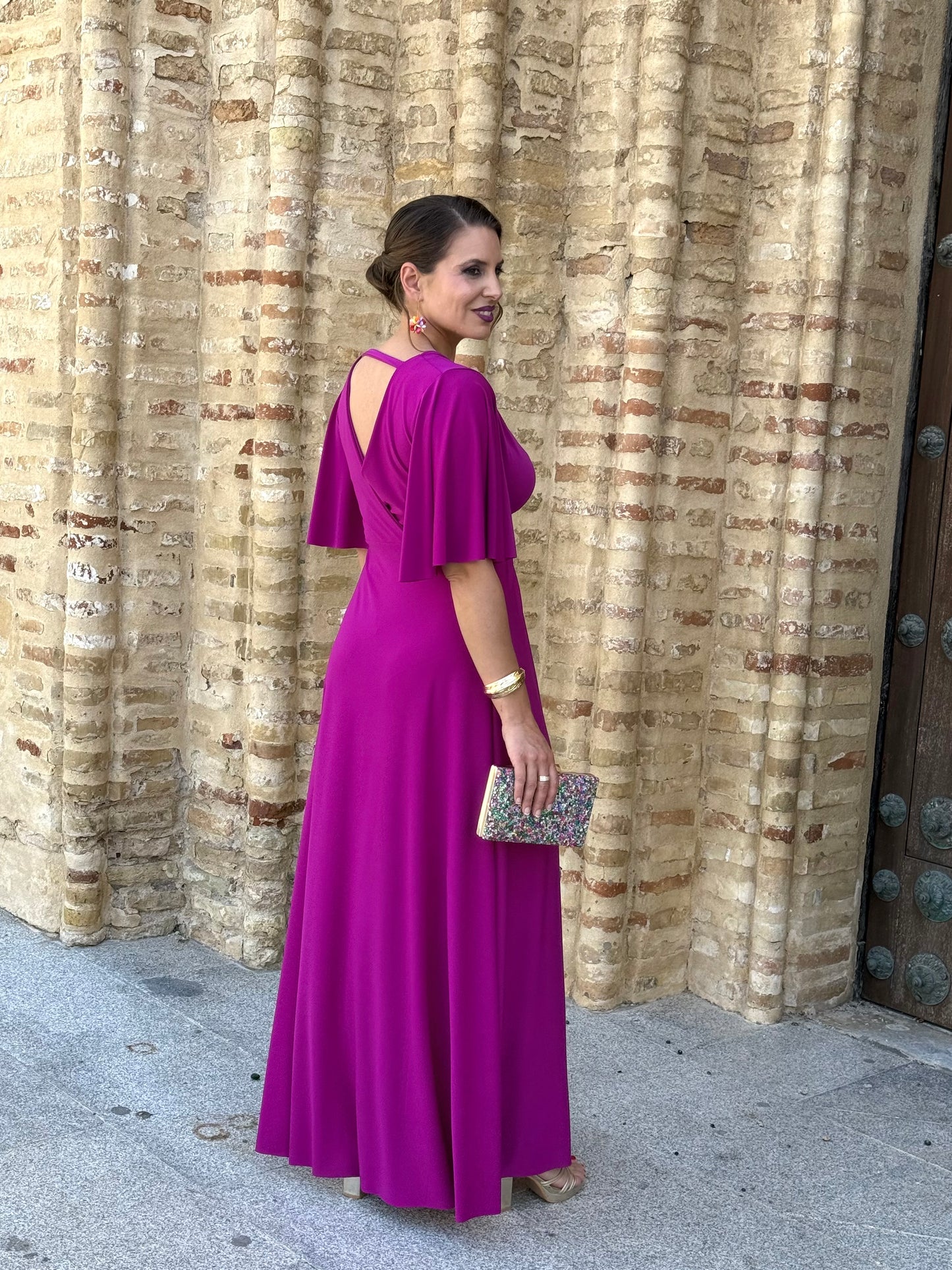 Vestido Zafira Buganvilla