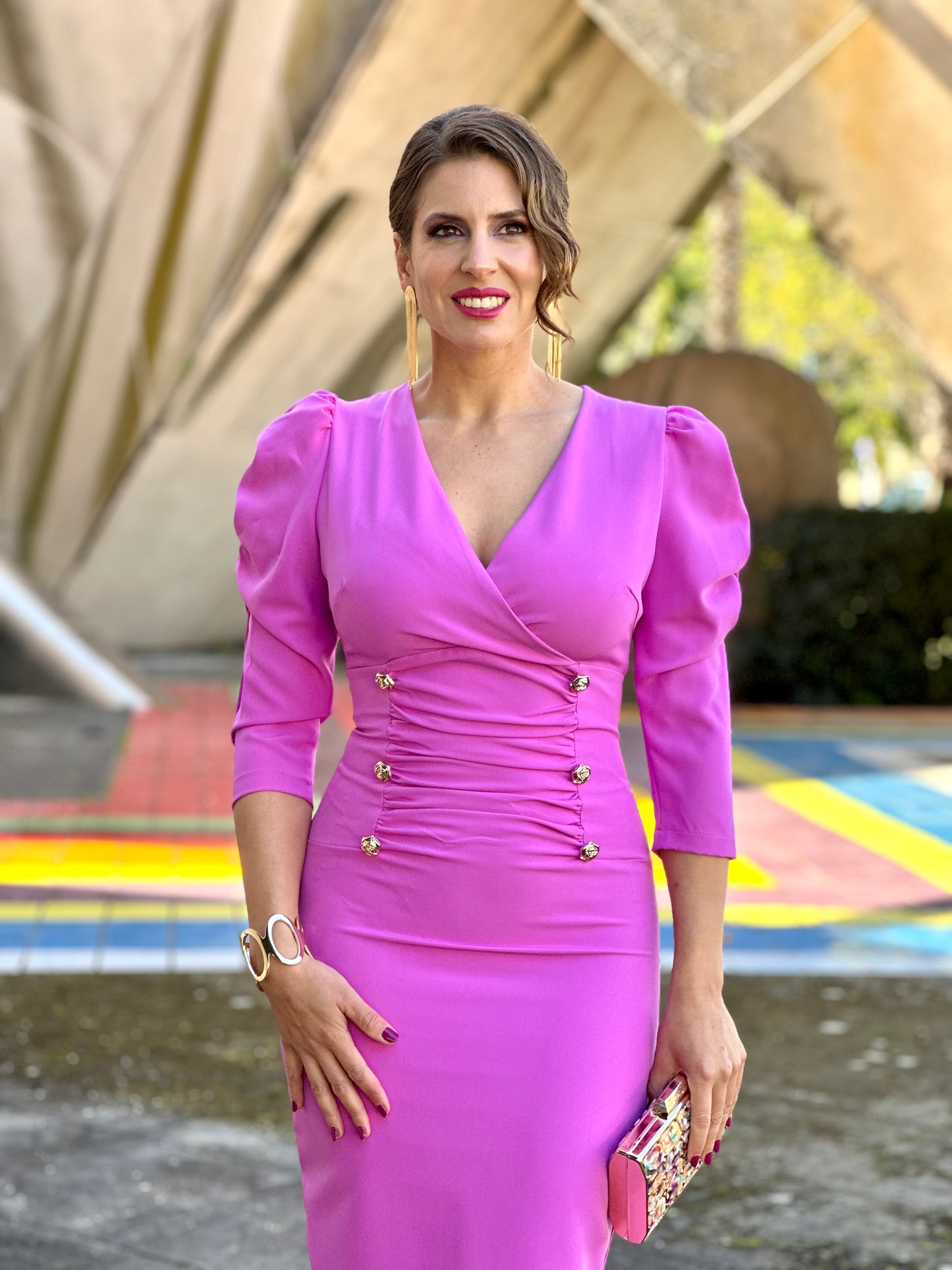 Vestido Iznájar Orquídea