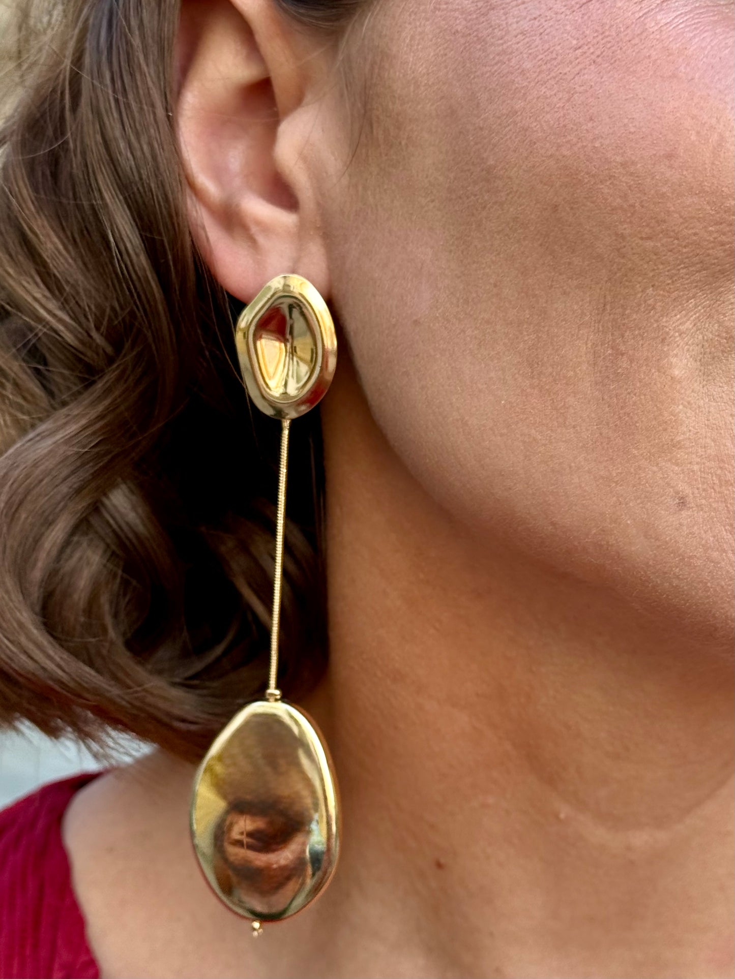 Pendientes Lisa Dorado