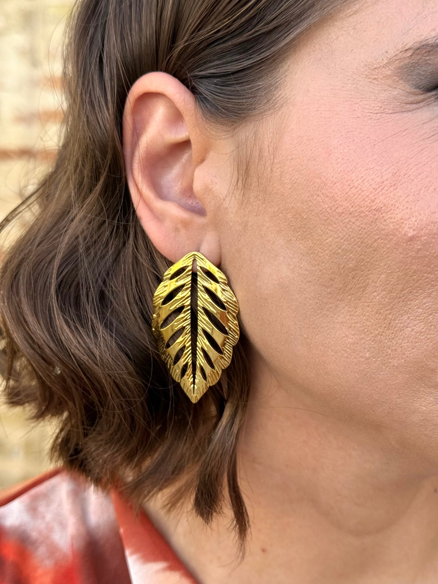 Pendientes Otoño Dorada