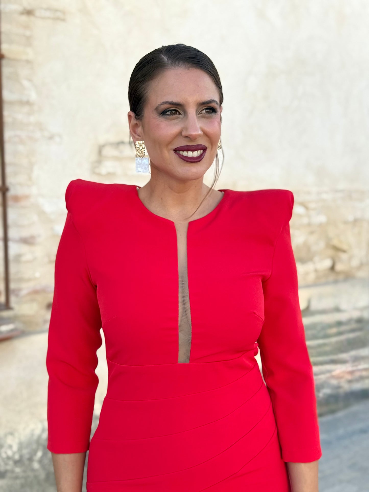 Vestido Elia Rojo