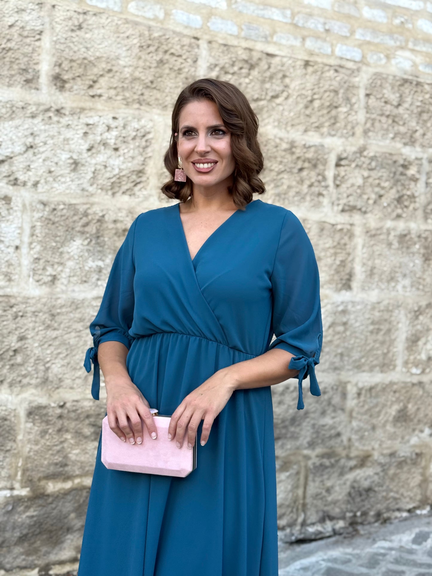 Vestido Indiana Petróleo