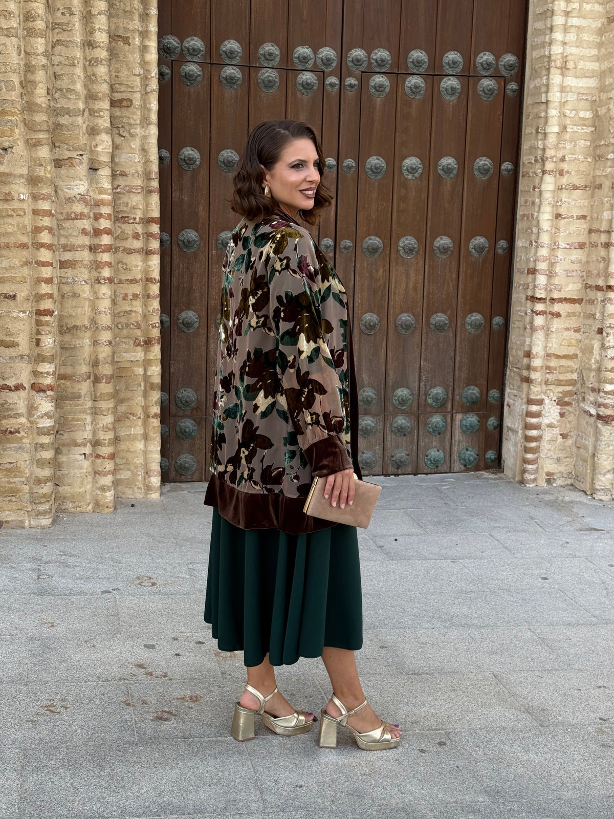 Kimono África Marrón