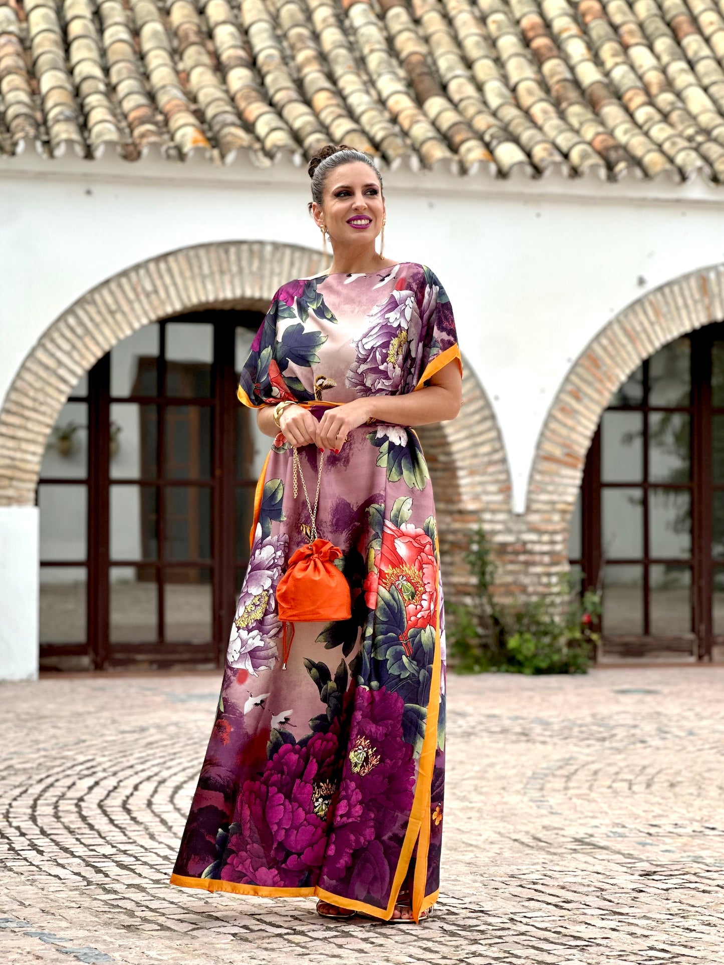 Vestido Elvira Morado