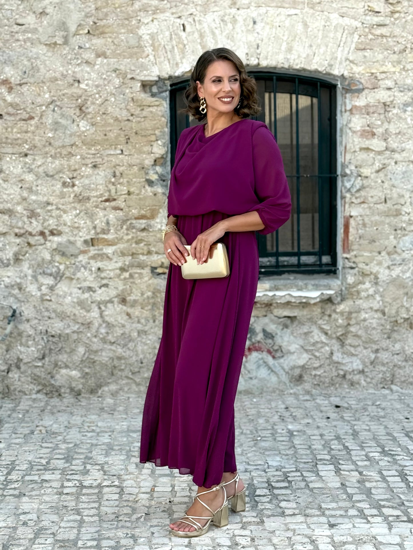 Vestido Miriam Buganvilla