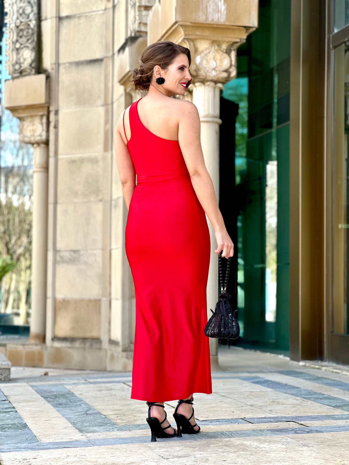 Vestido Cristina Rojo