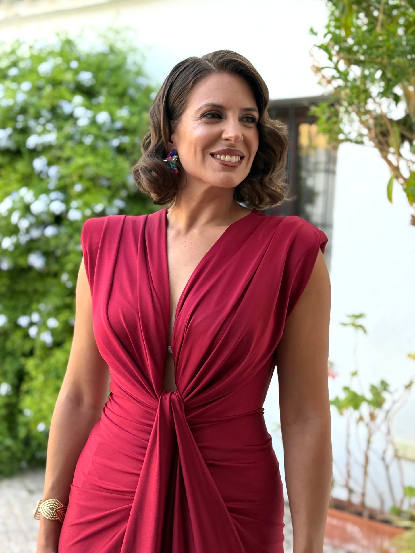 Vestido Perla Granate