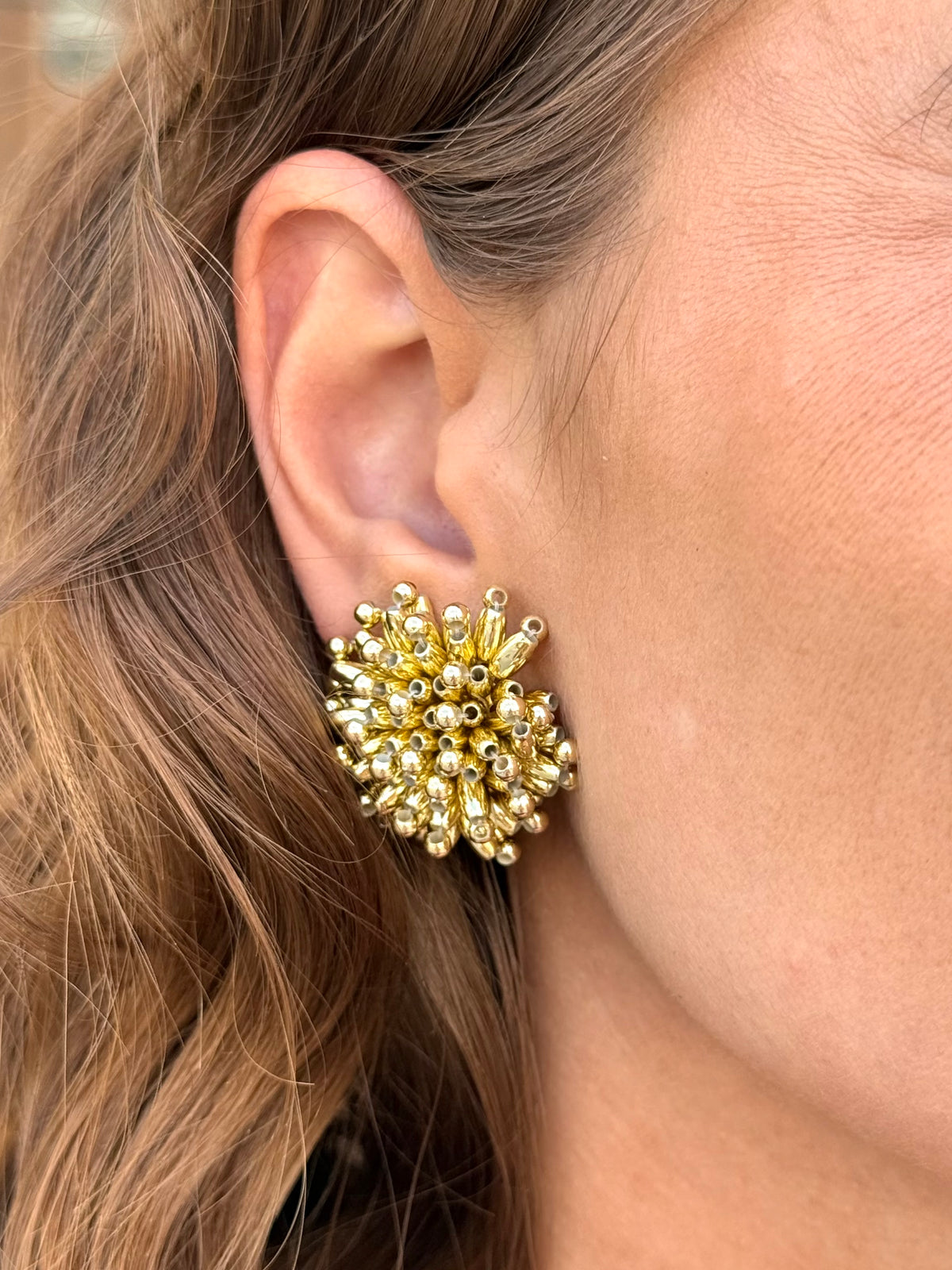 Pendientes Pilar dorados