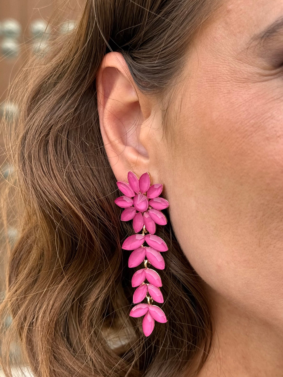 Pendientes Zamarra Fucsia