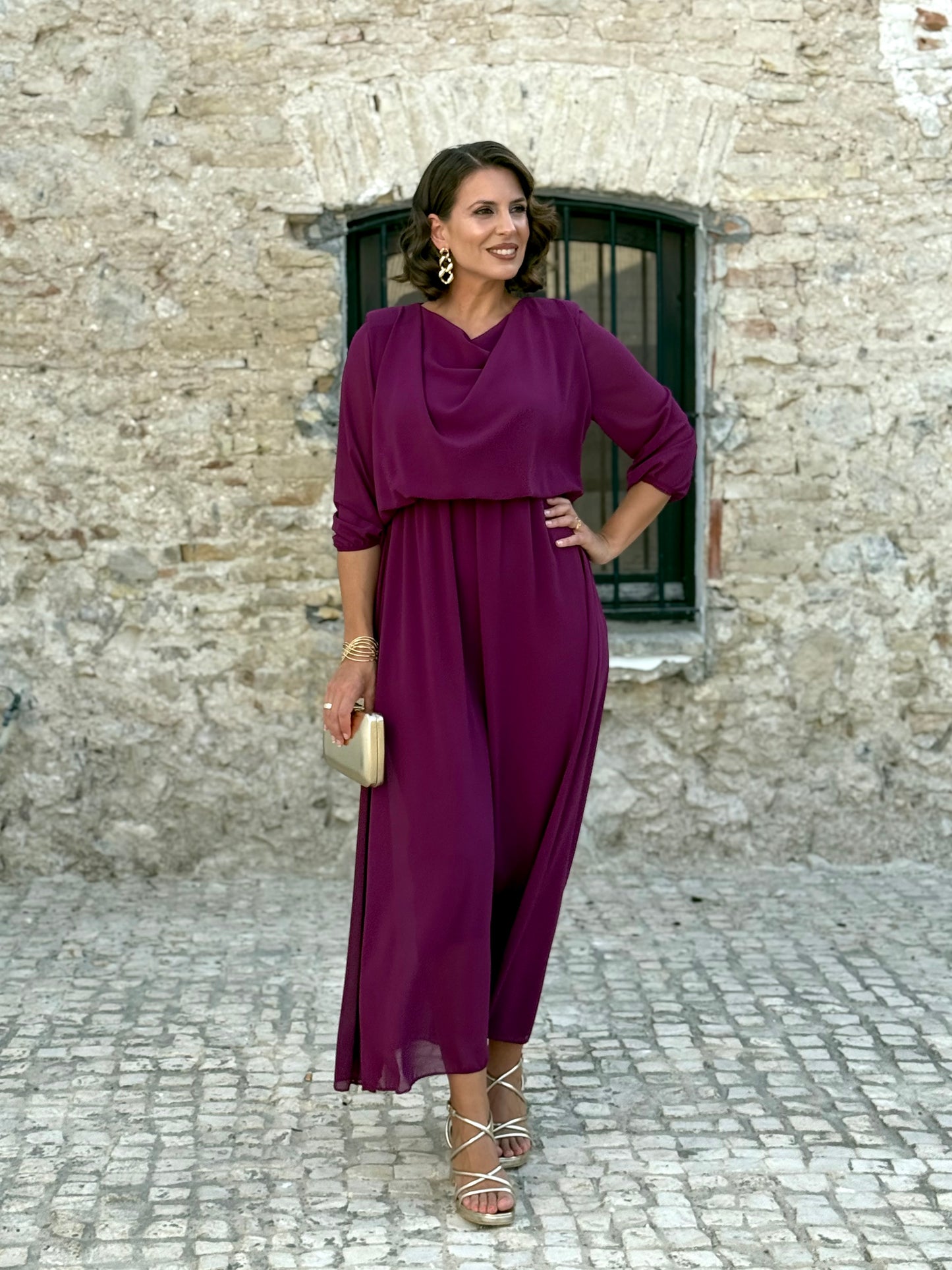 Vestido Miriam Buganvilla