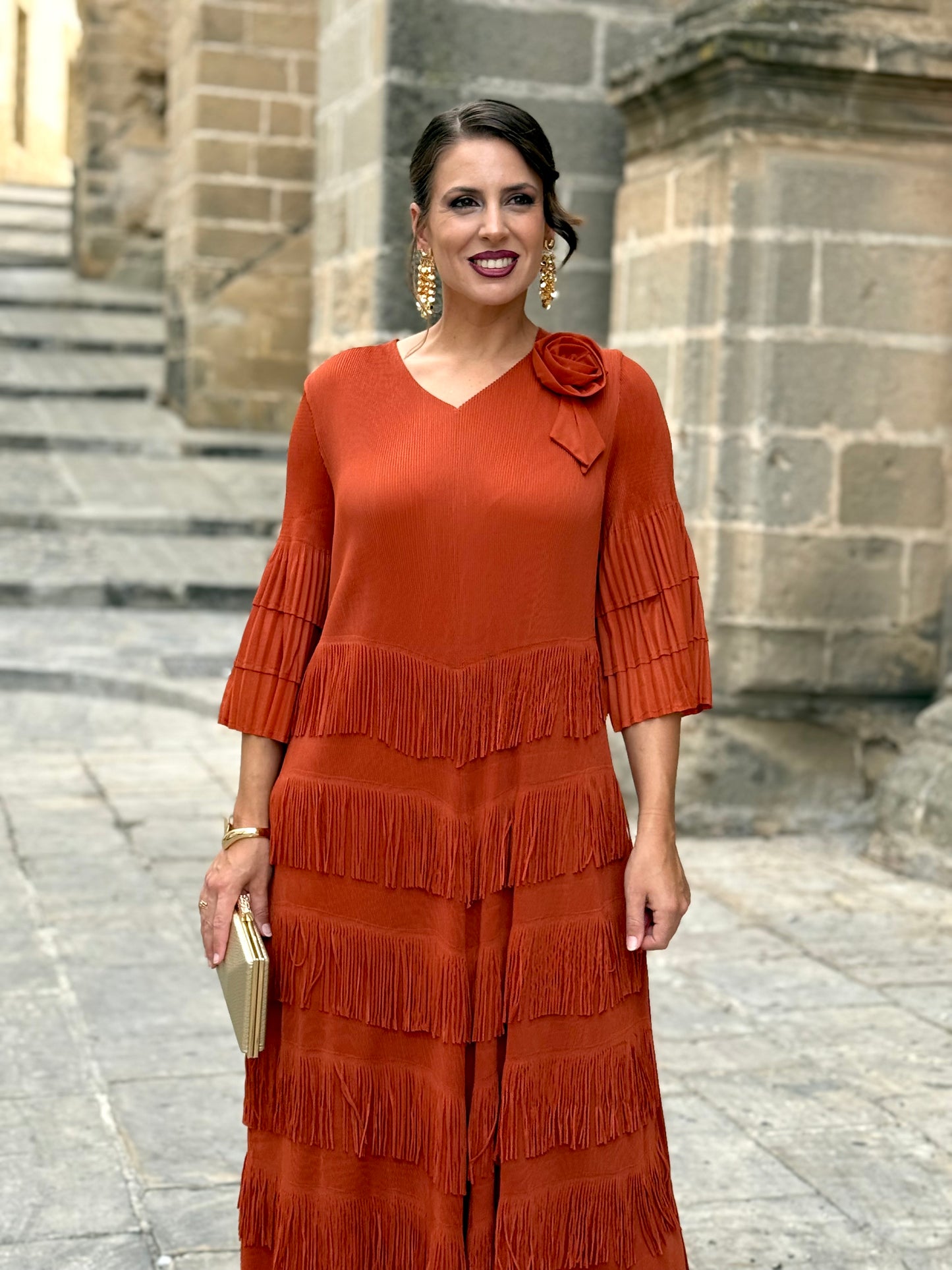 Vestido Cordelia Teja