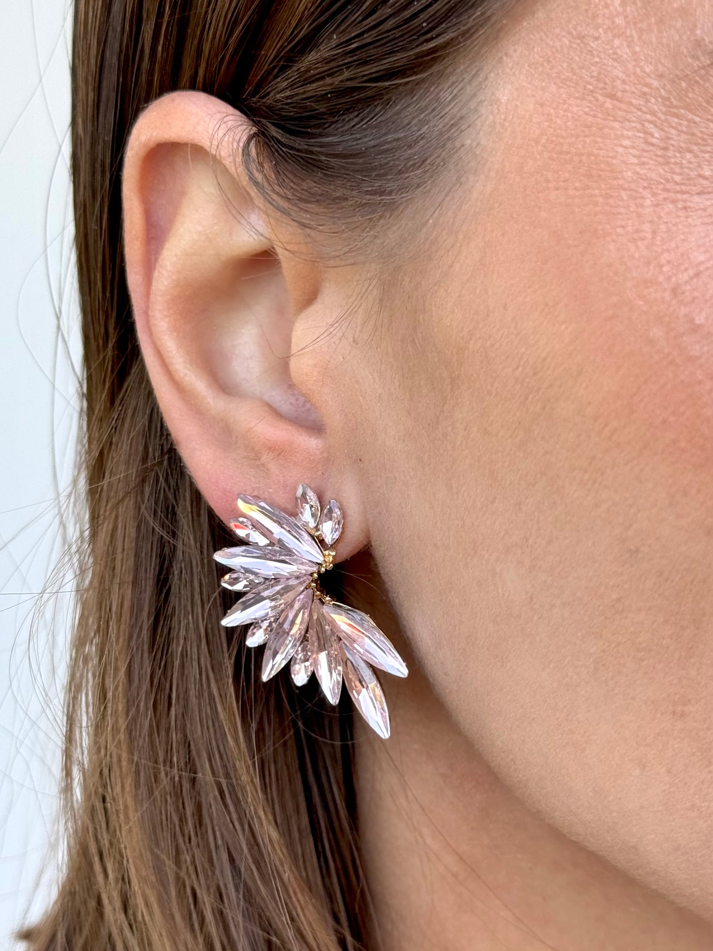 Pendientes Axel Rosa