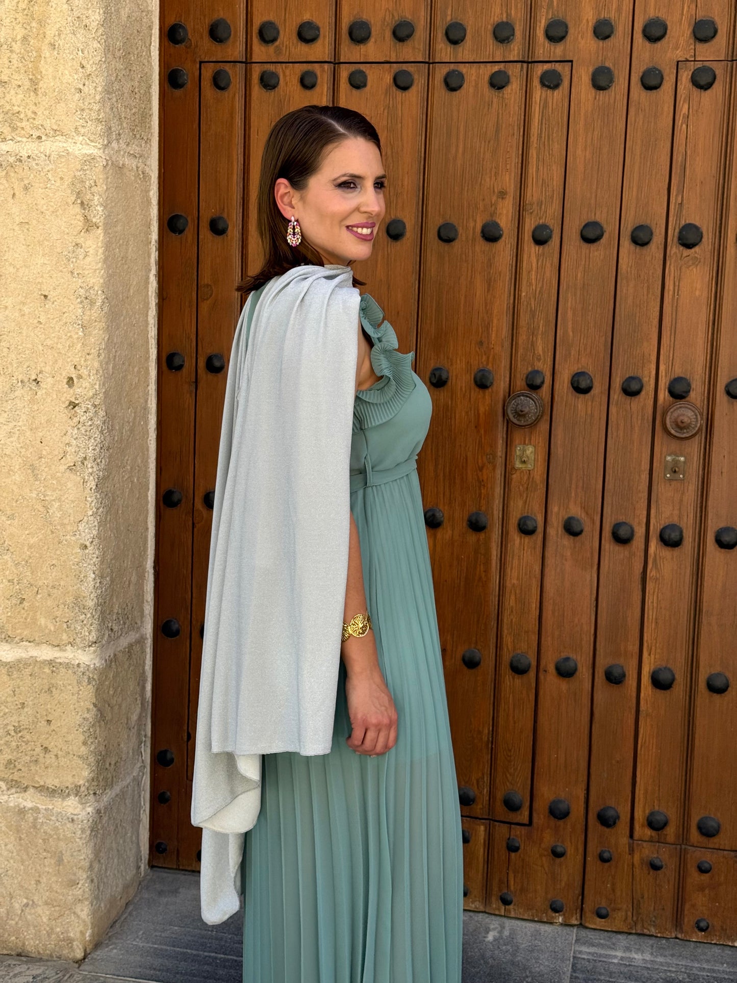 Capa Lúrex Gris Clara