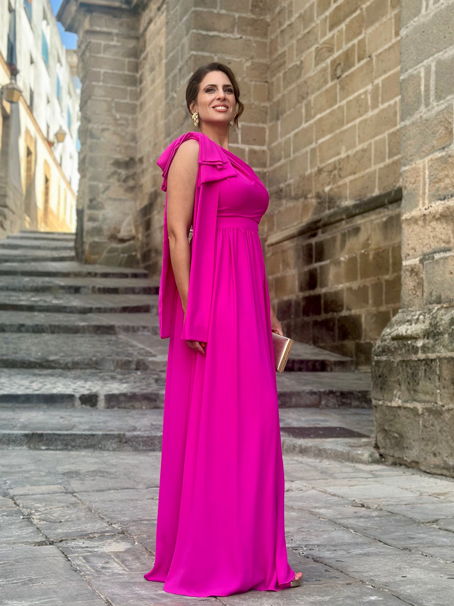 Vestido Lía Buganvilla