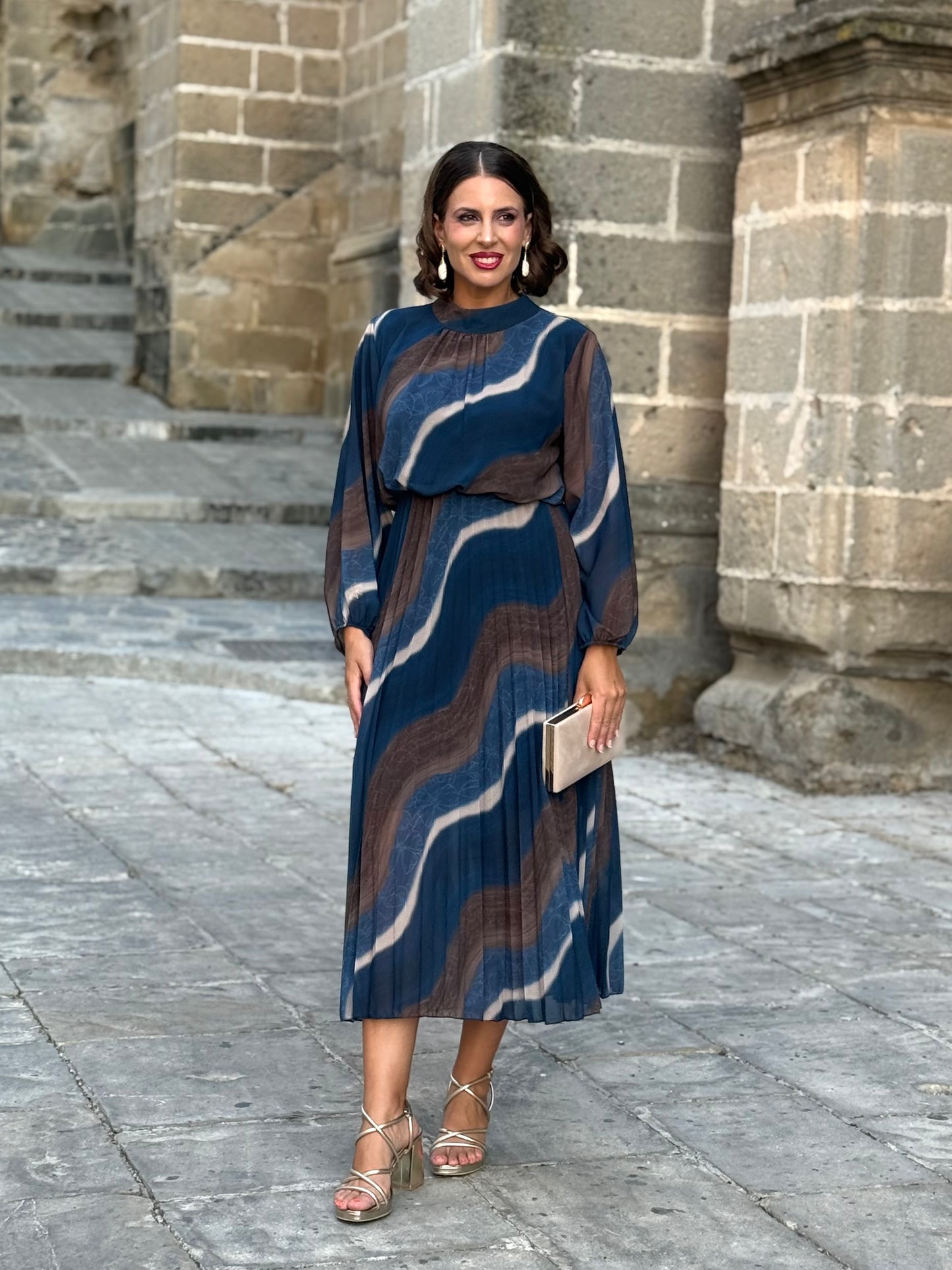 Vestido Horizonte Azul