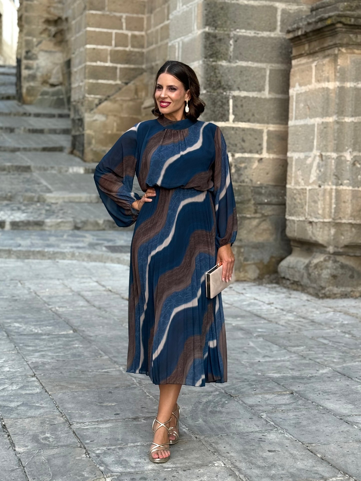 Vestido Horizonte Azul