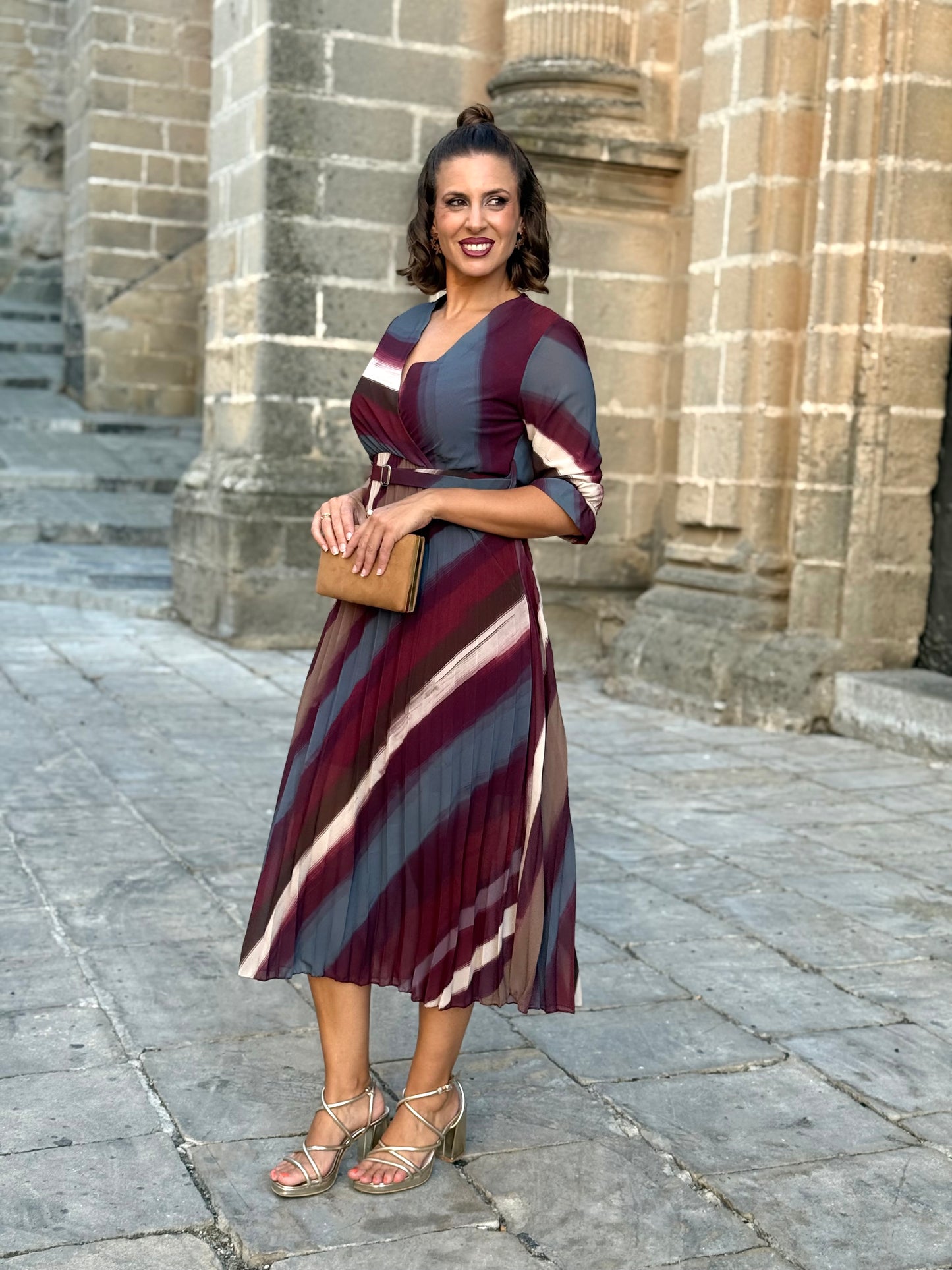 Vestido Harmonía Geométrico