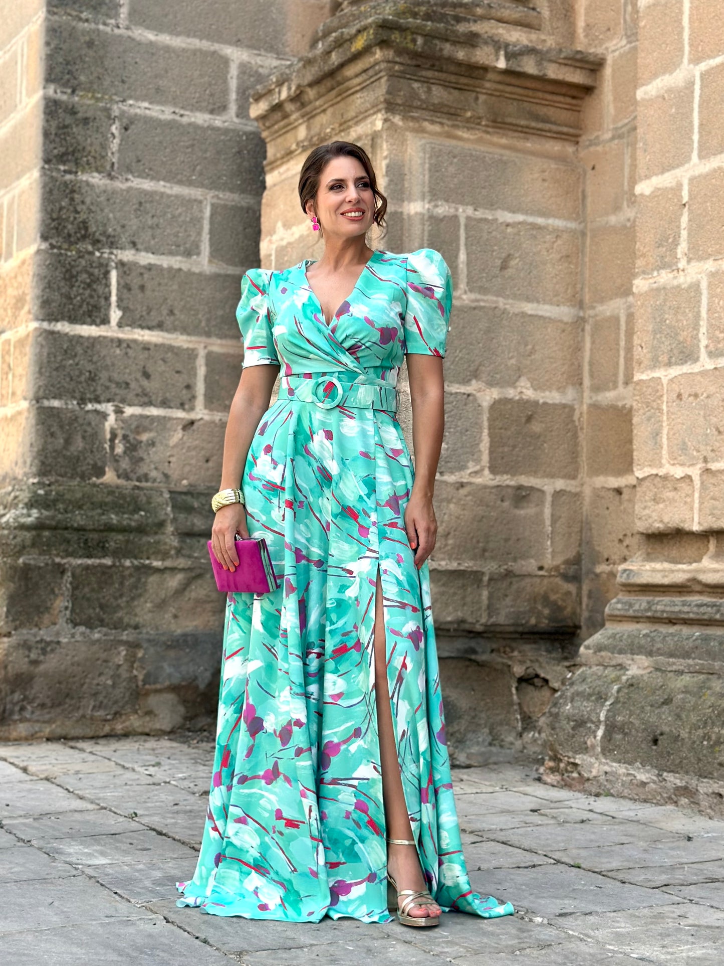 Vestido Coralina Estampado