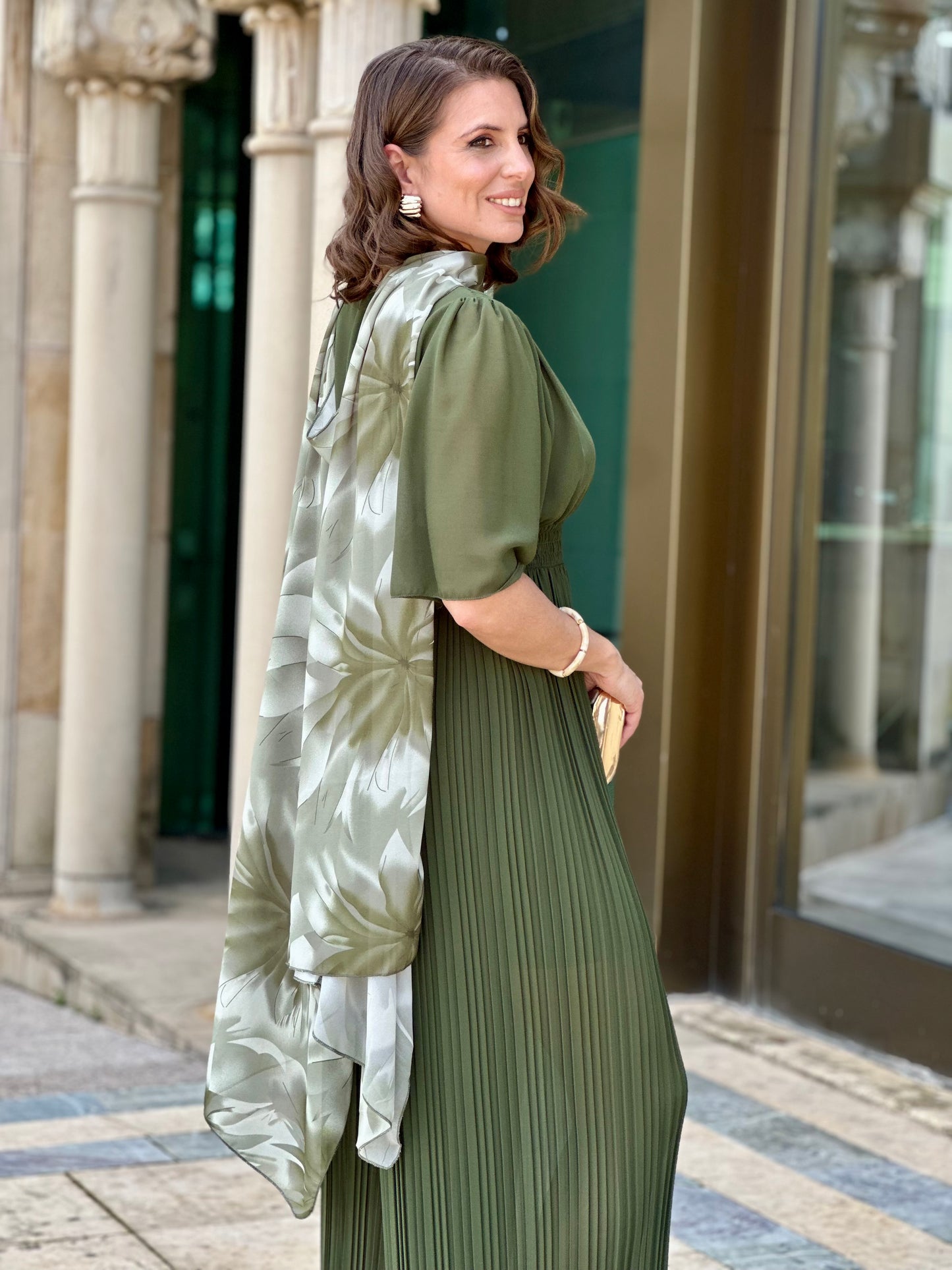 Capa Estampada Verde