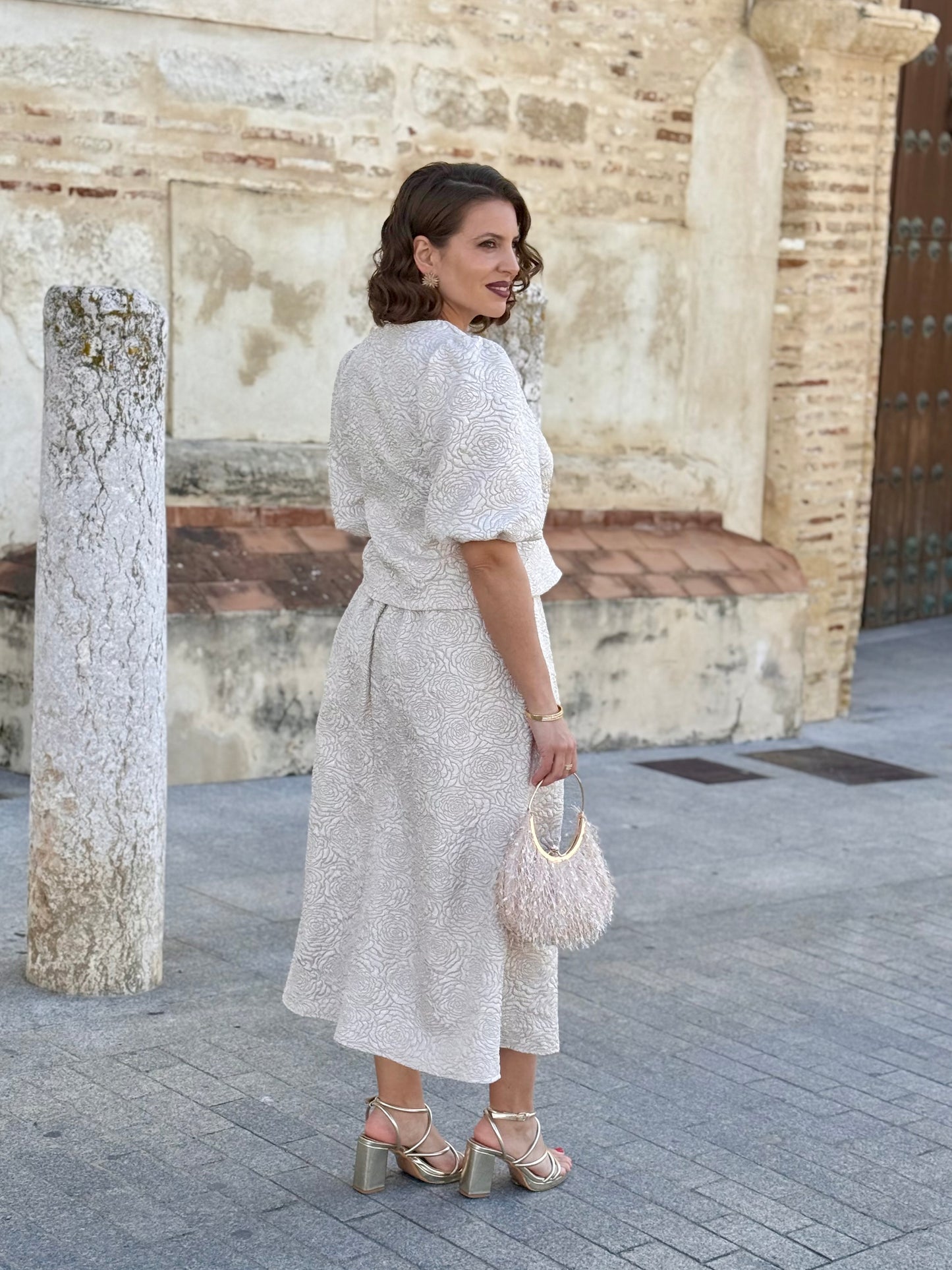 Conjunto Jazmín Beige