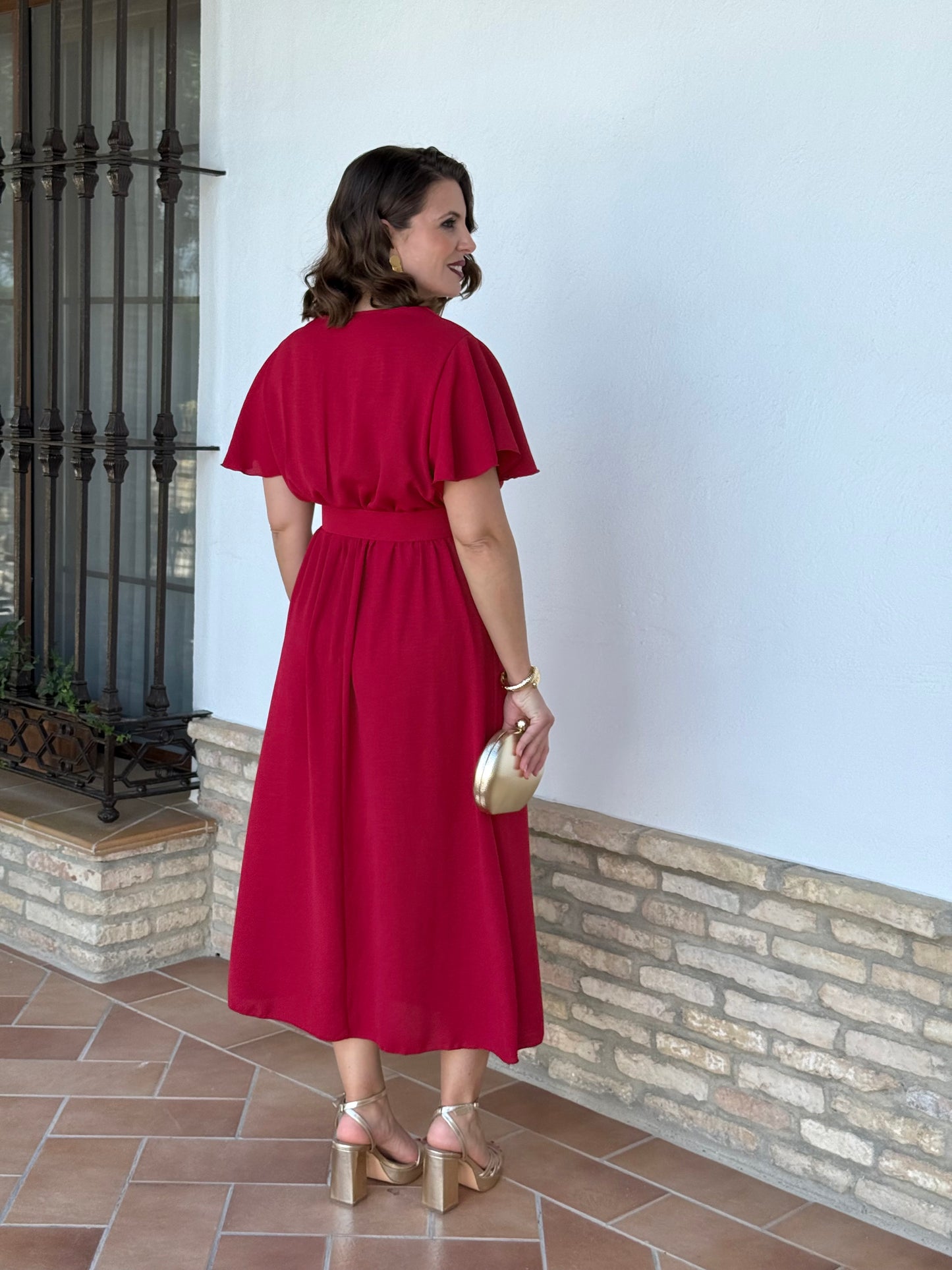 Vestido Ana Rojo