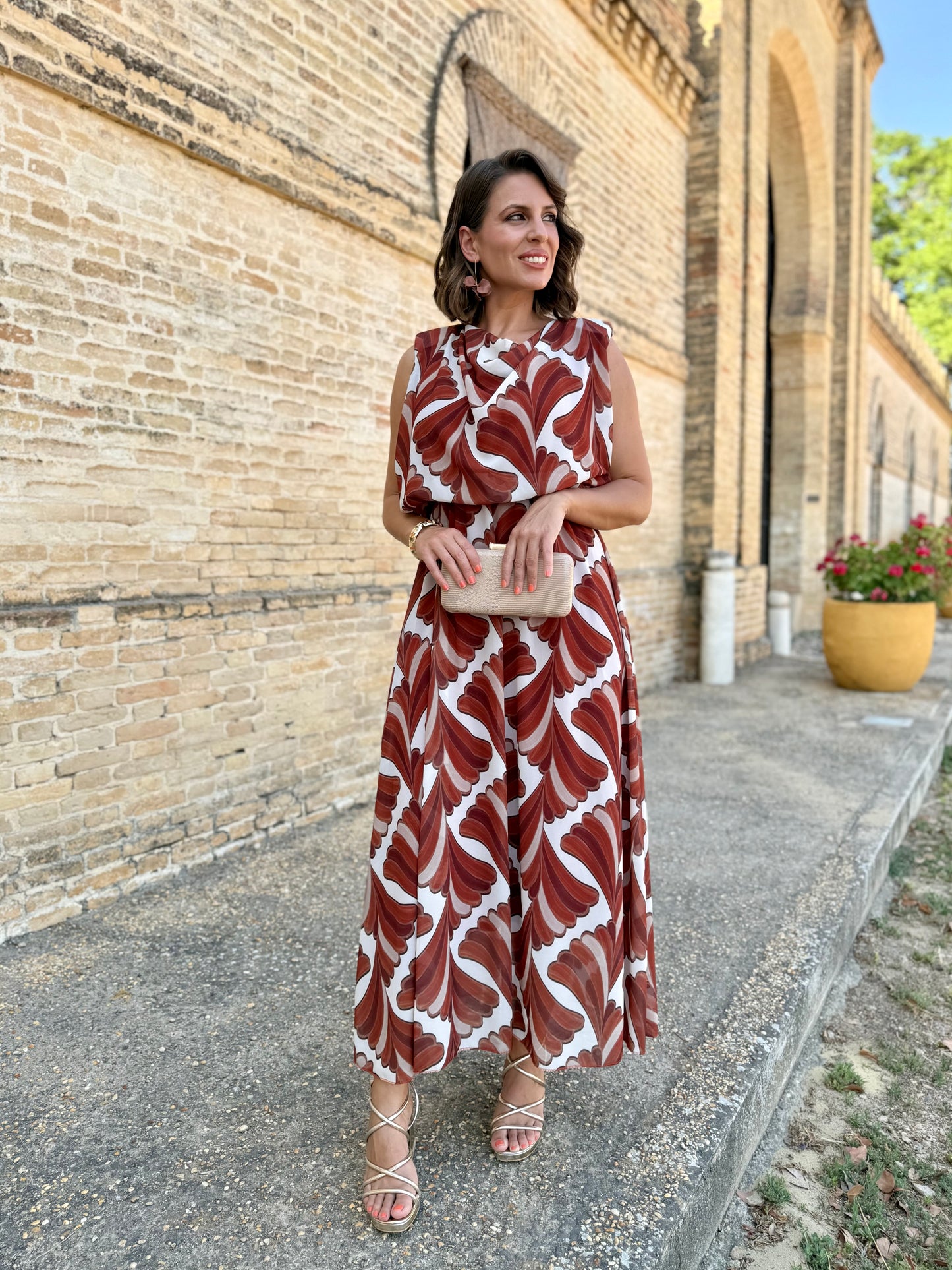 Vestido Oriana Teja
