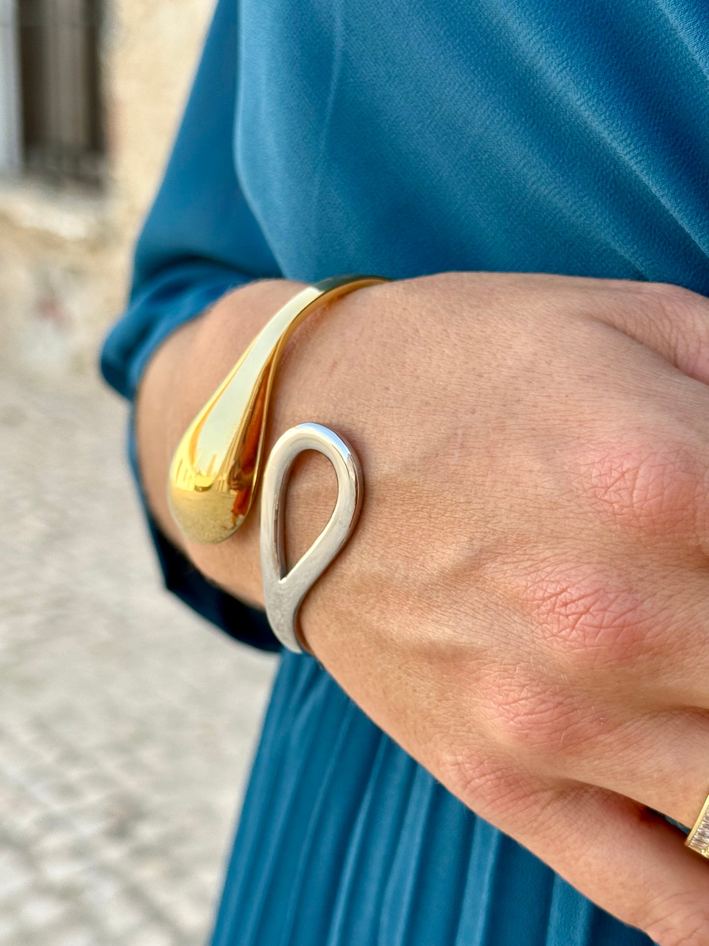 Pulsera Tavira Dorada/Plata