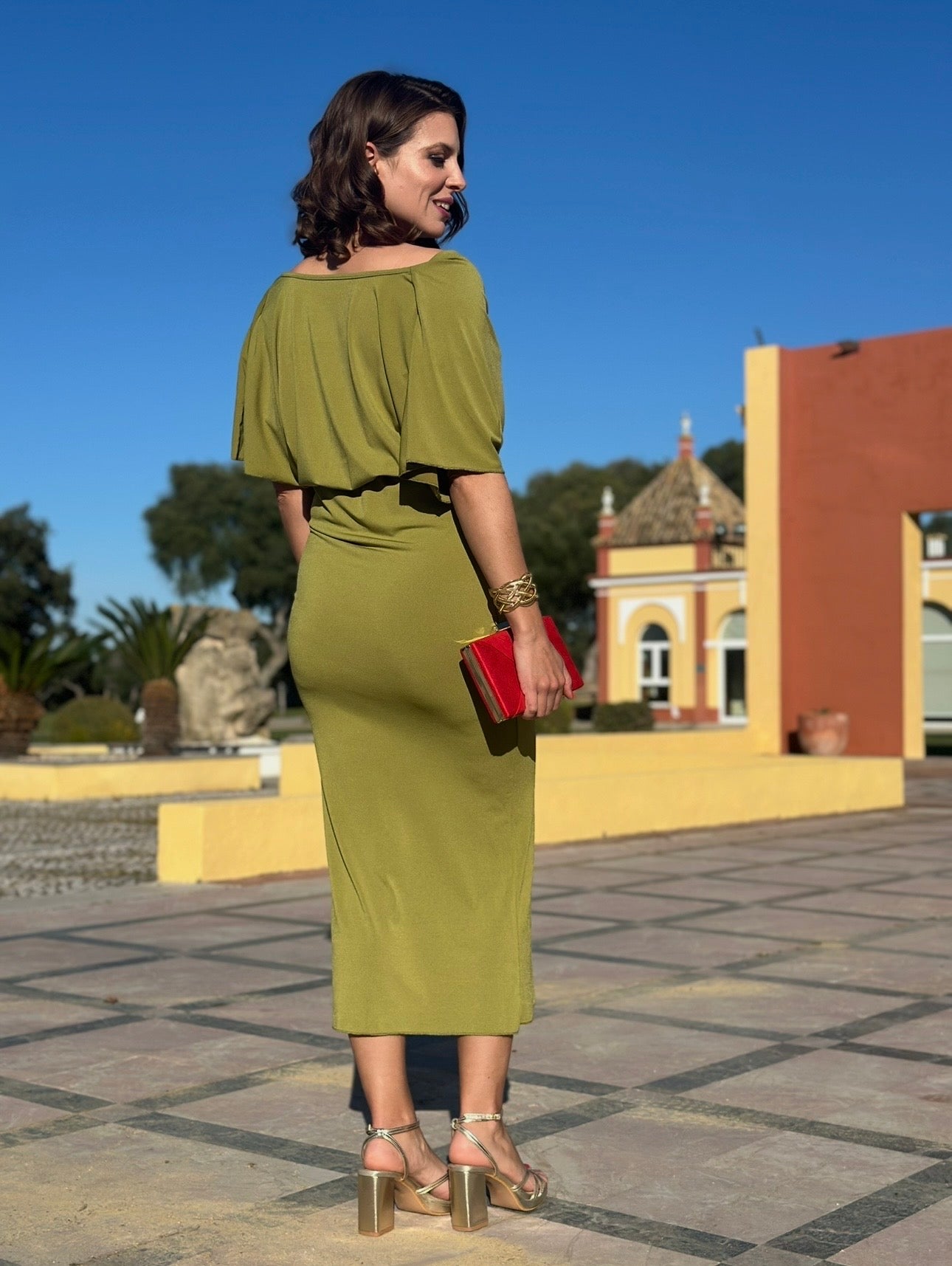 Vestido Belinda Pistacho