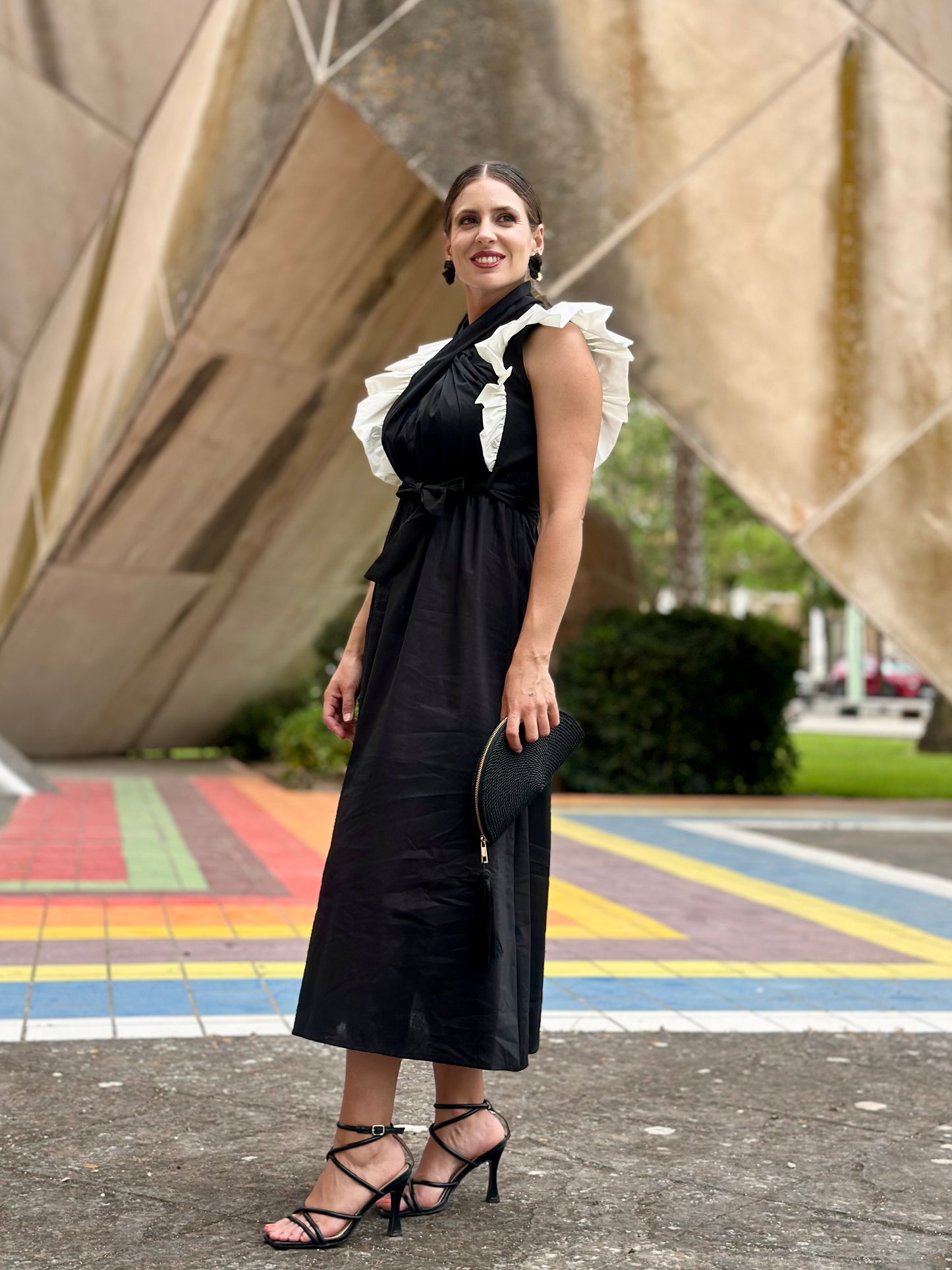 Vestido Almazara Bicolor