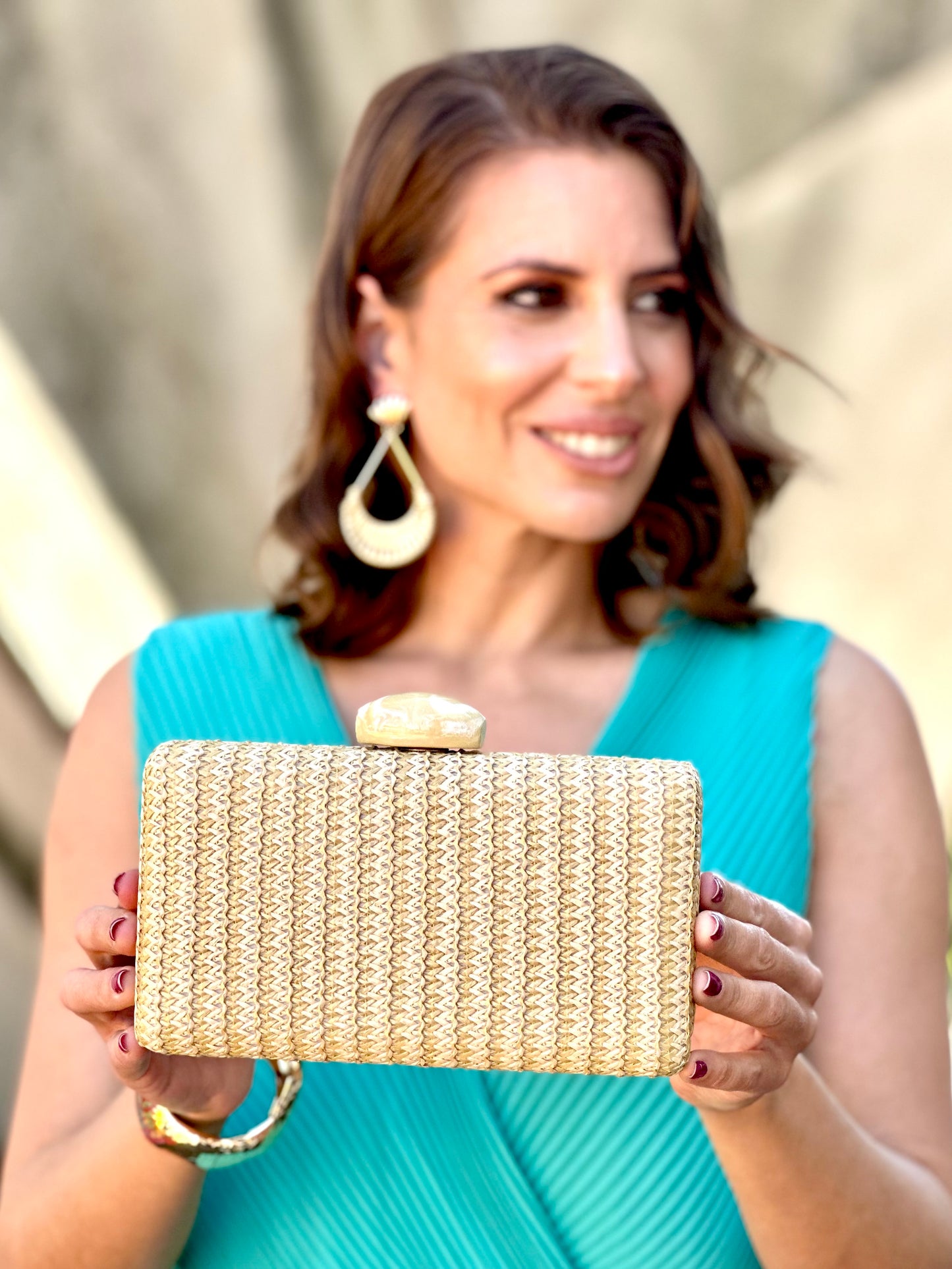 Bolso Lastres Dorado