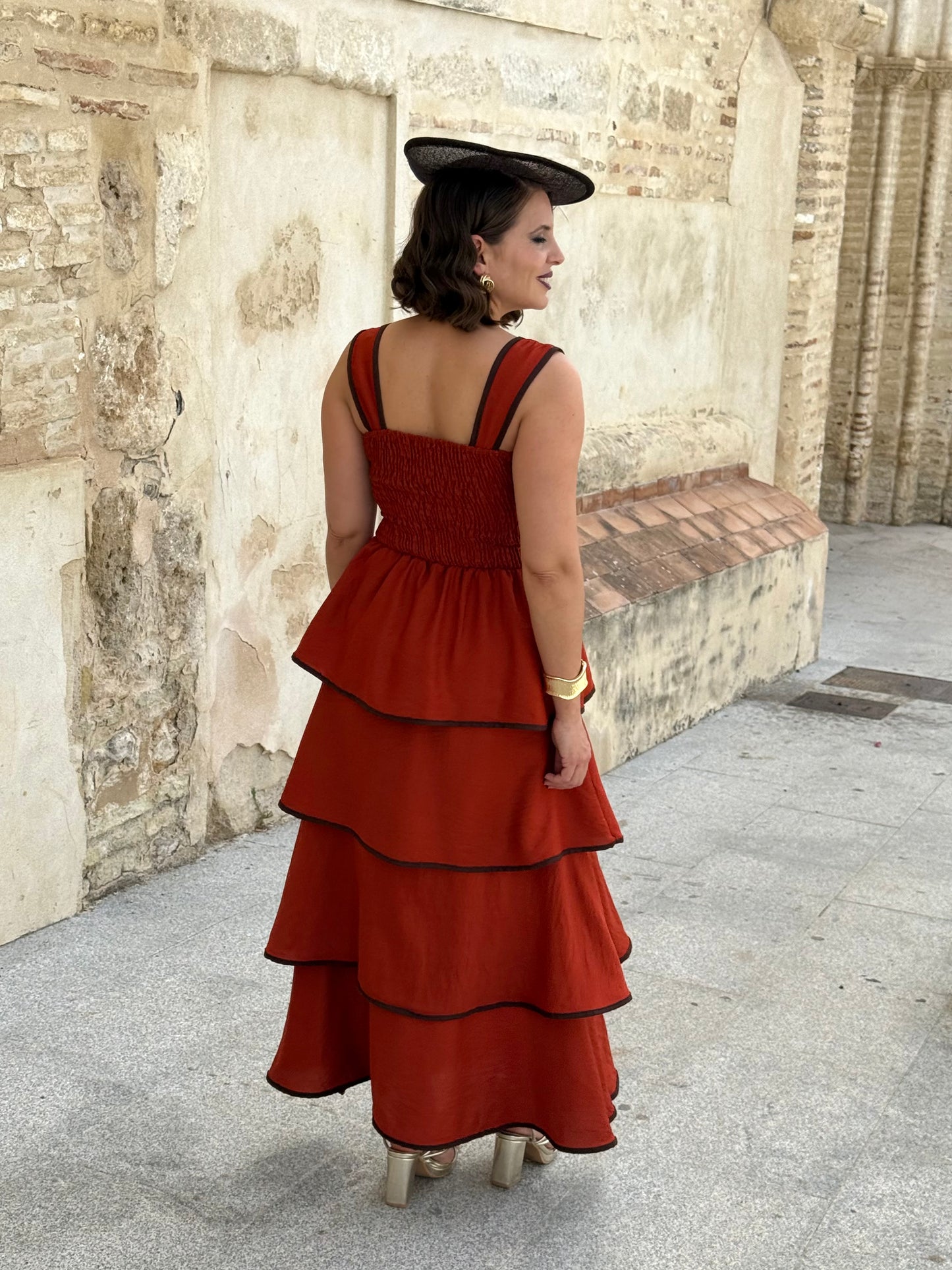 Vestido Emilia Teja