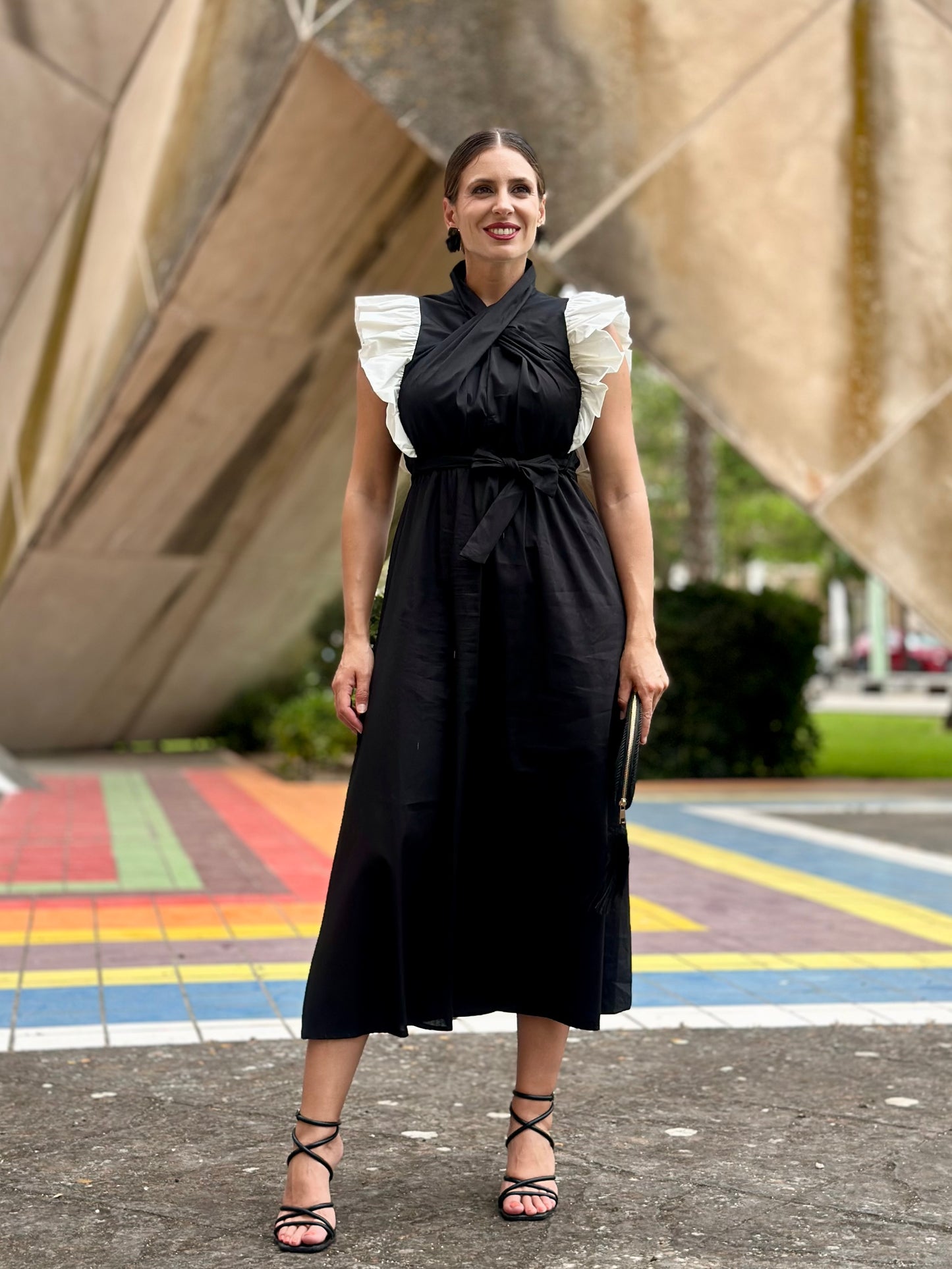 Vestido Almazara Bicolor