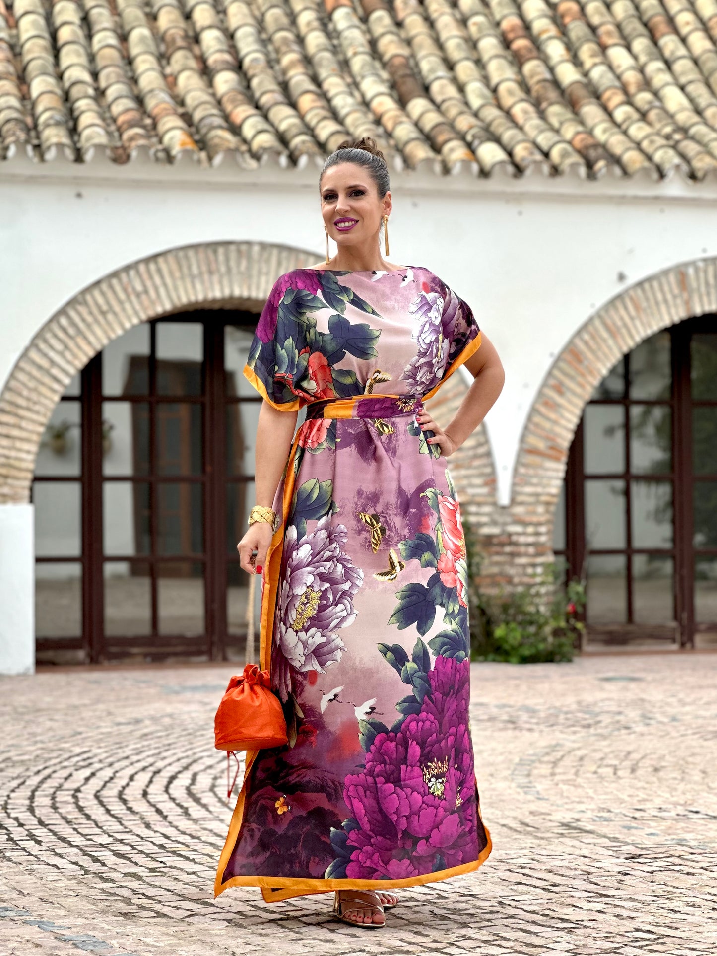 Vestido Elvira Morado
