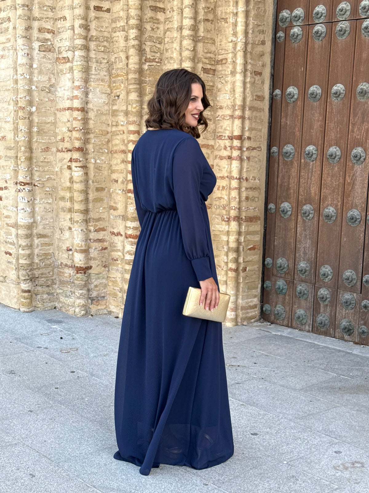 Vestido Ágata Azul Marino