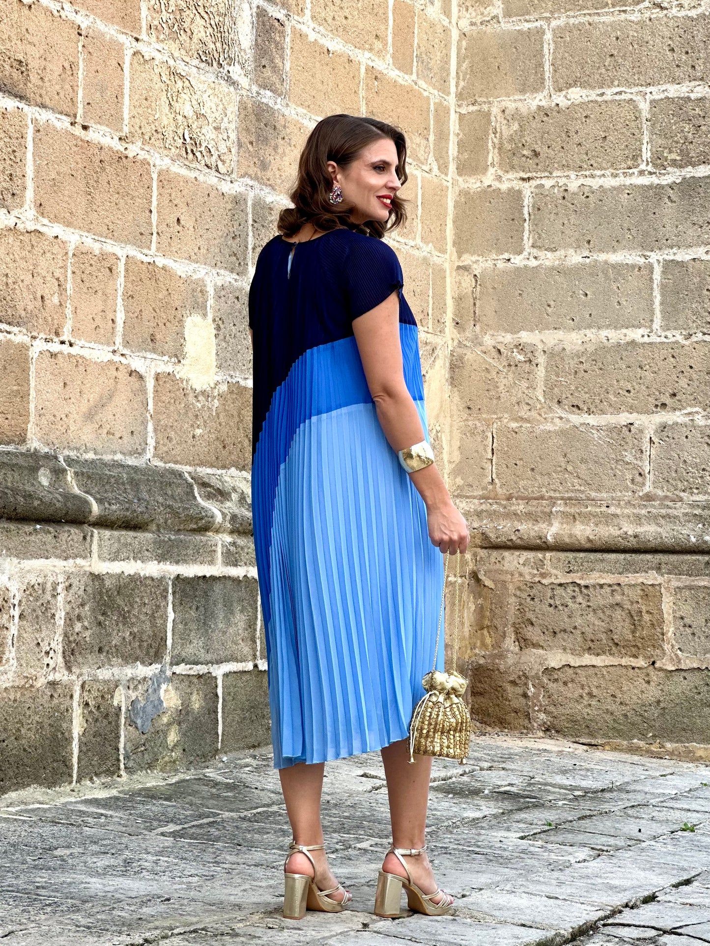 Vestido Mística Azul