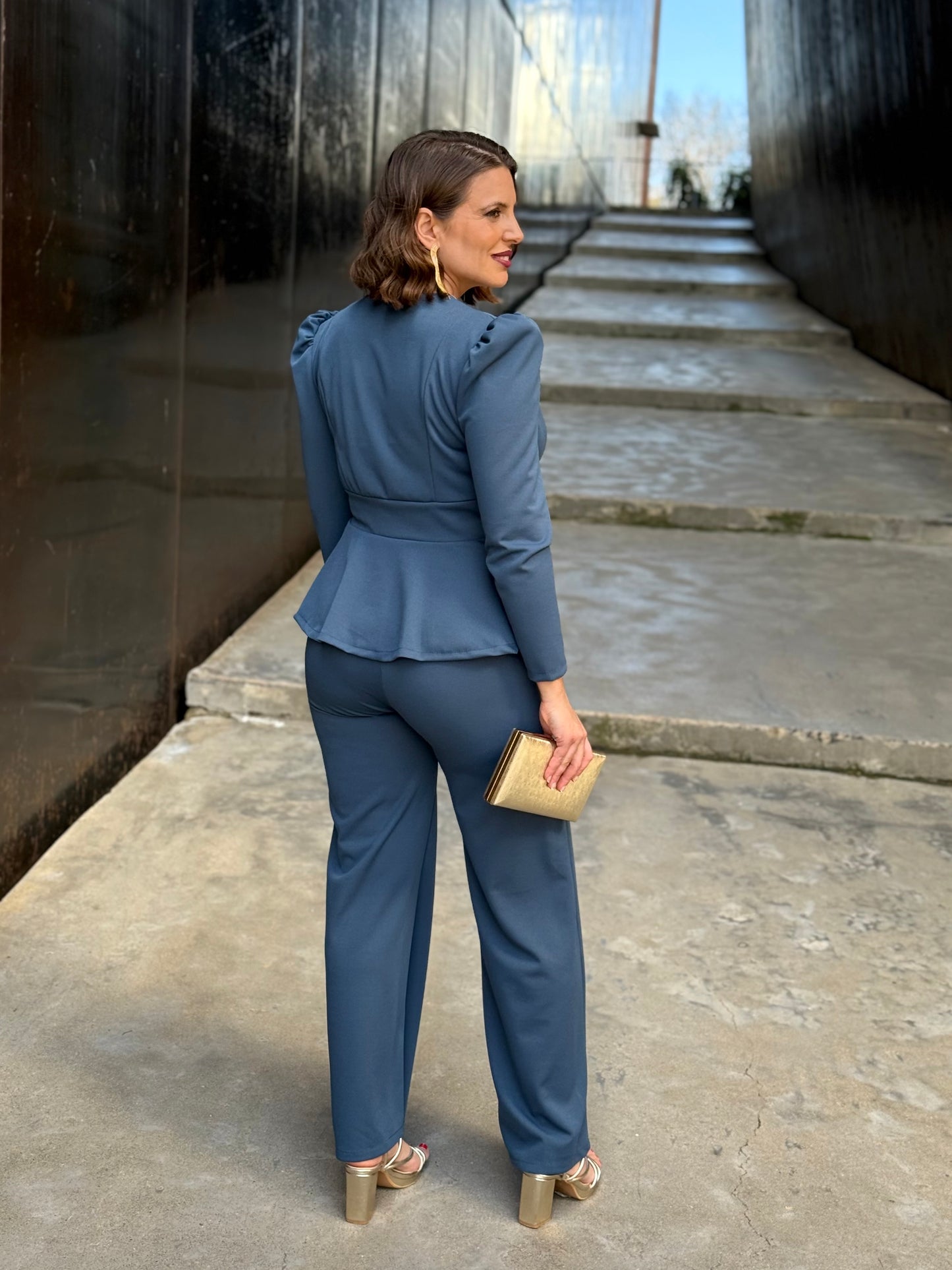 Conjunto Évora Azul Azafata